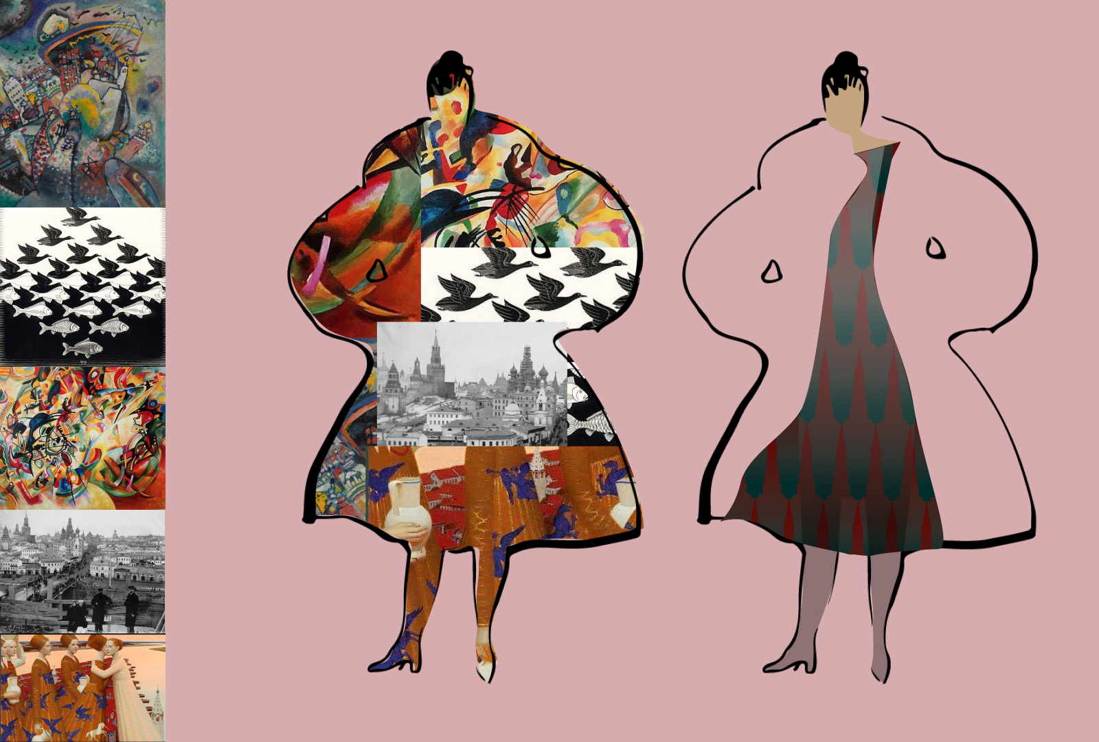 Разработка паттерна для подкладки меховых изделий — Изображение №3 — Брендинг, Графика на Dprofile