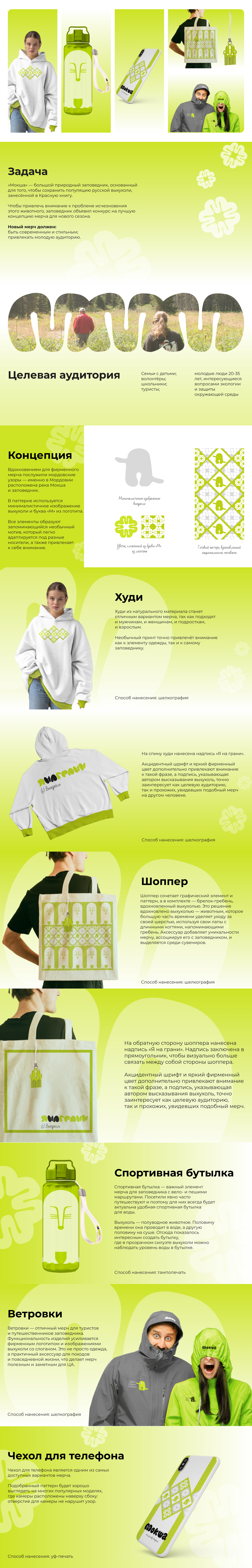 Фирменный паттерн для мерча заповедника — Изображение №1 — Брендинг, Графика на Dprofile