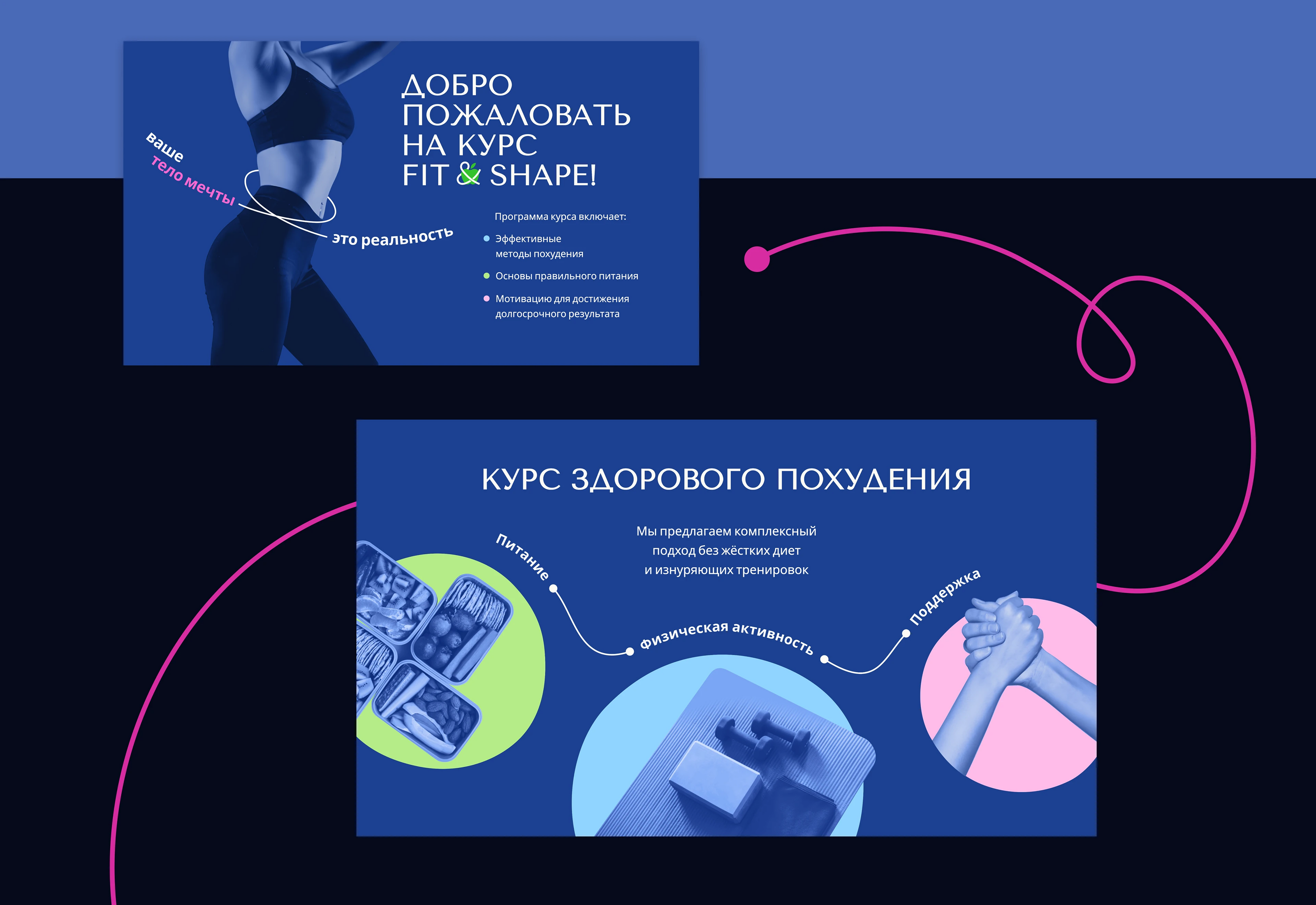 Презентация курса здорового похудения — Изображение №4 — Брендинг, Маркетинг на Dprofile