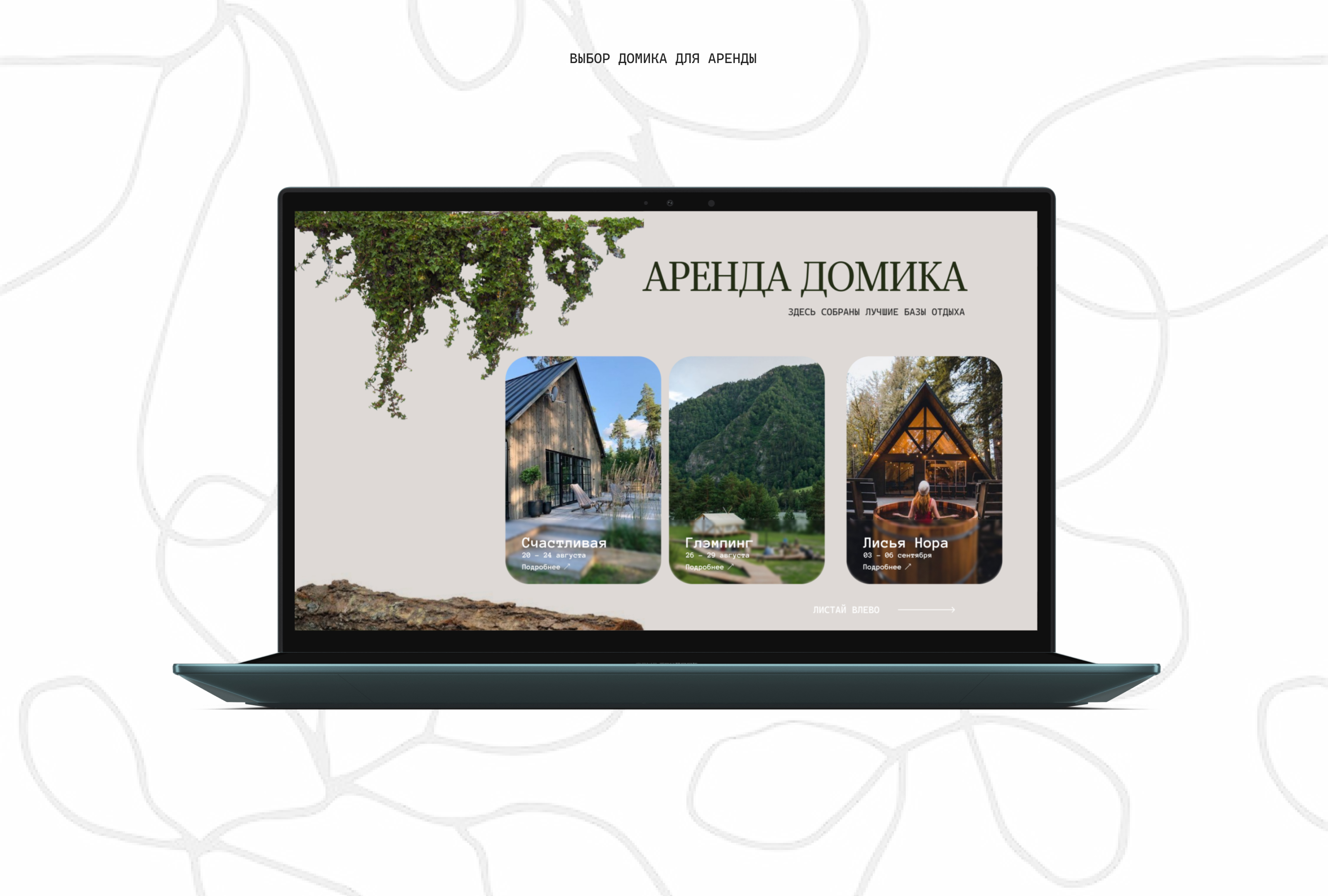 СИЛА ГОР - лендинг-визитка для Республики Алтай — Изображение №3 — Интерфейсы, Брендинг на Dprofile