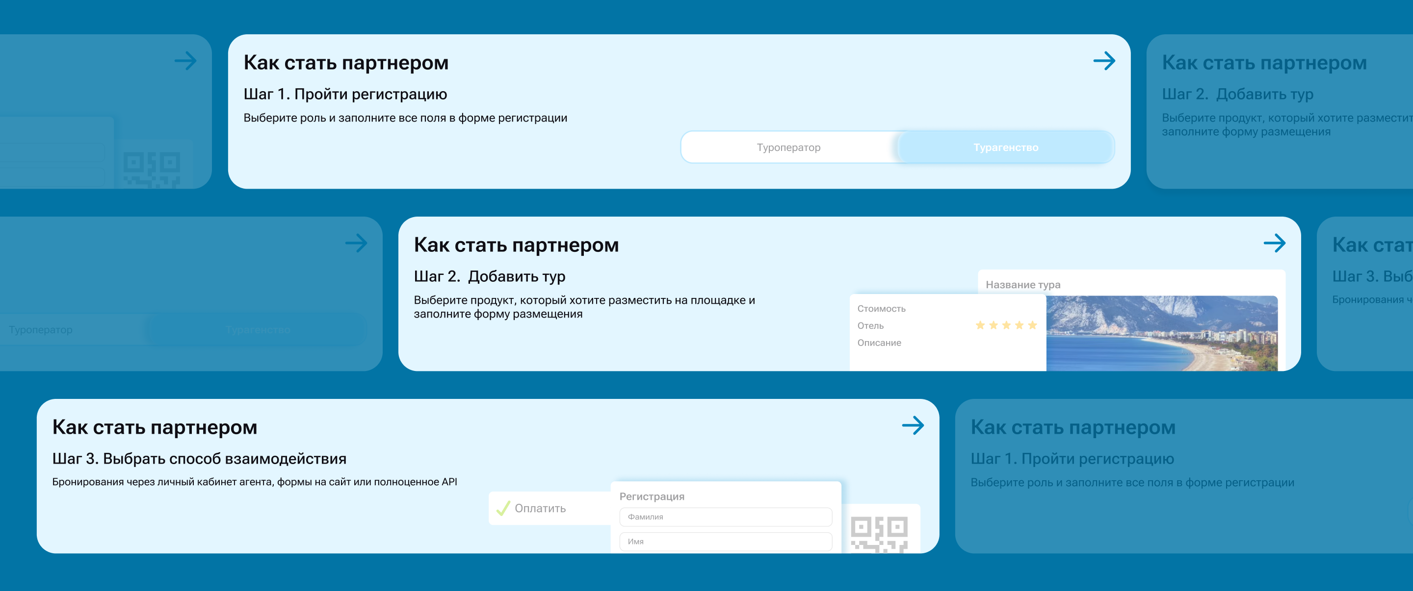 Лендинг WikiPlanet |торговая платформа туристических услуг — Изображение №6 — Интерфейсы на Dprofile