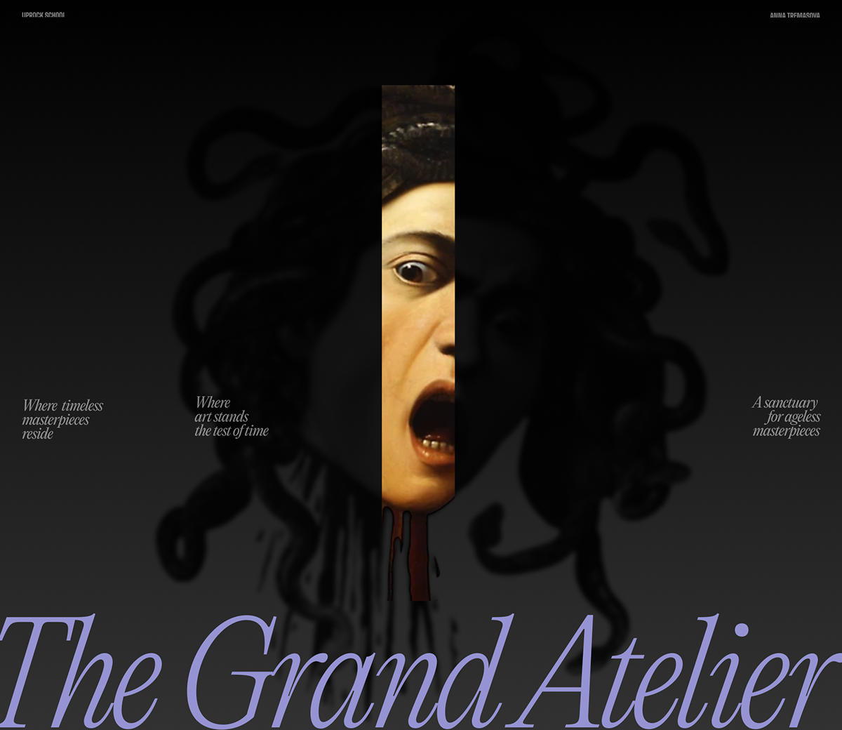 THE GRAND ATELIER | CORPORATE WEBSITE — Изображение №1 — Интерфейсы на Dprofile