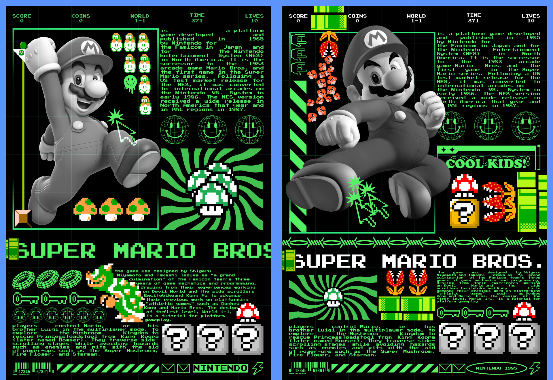 Super Mario World | Poster collection — Изображение №3 — Графика на Dprofile