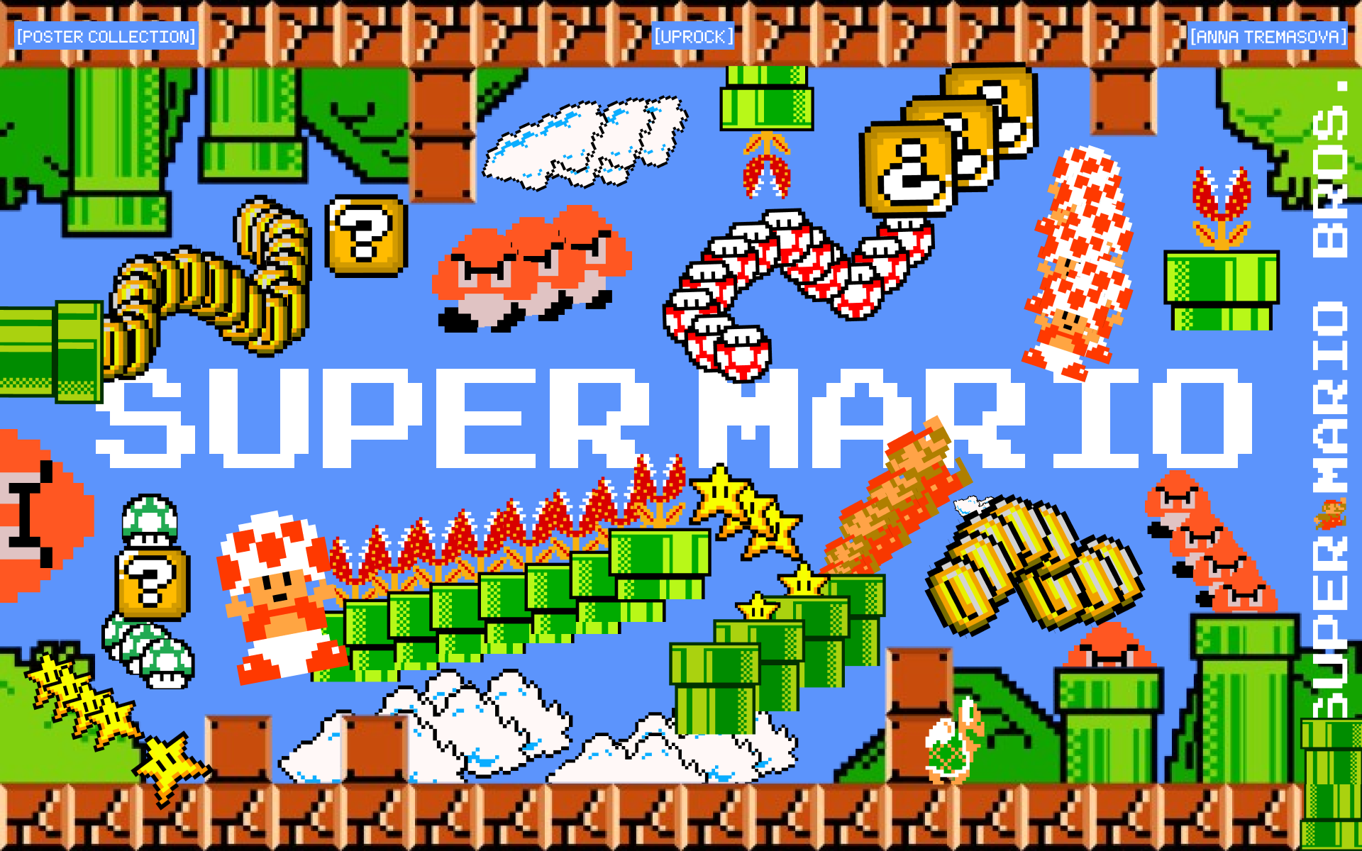 Super Mario World | Poster collection — Изображение №1 — Графика на Dprofile