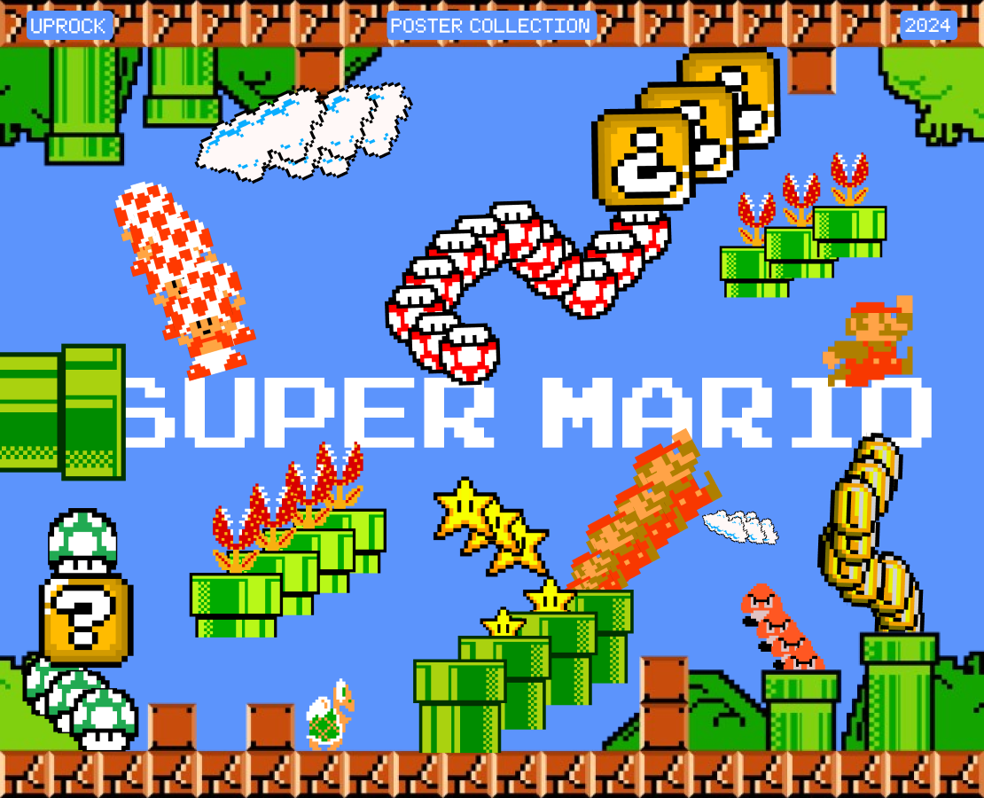 Super Mario World | Poster collection — Графика на Dprofile