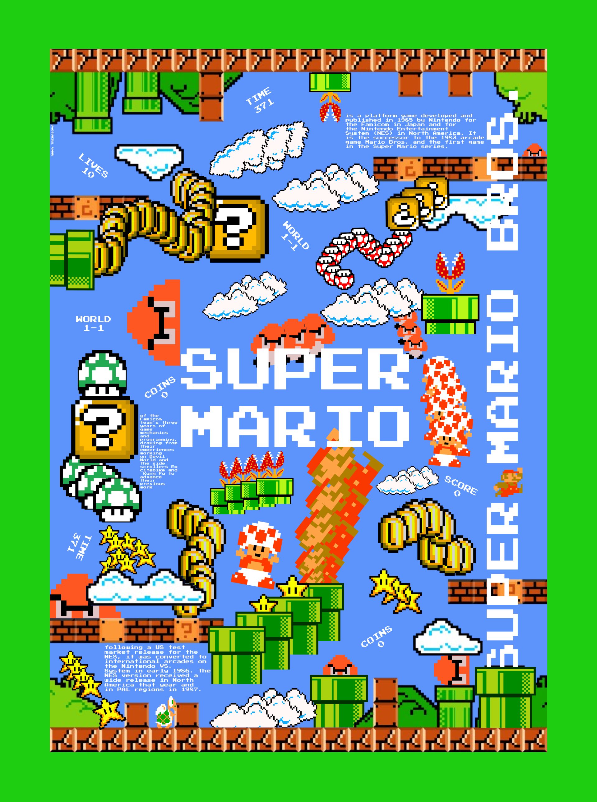 Super Mario World | Poster collection — Изображение №5 — Графика на Dprofile