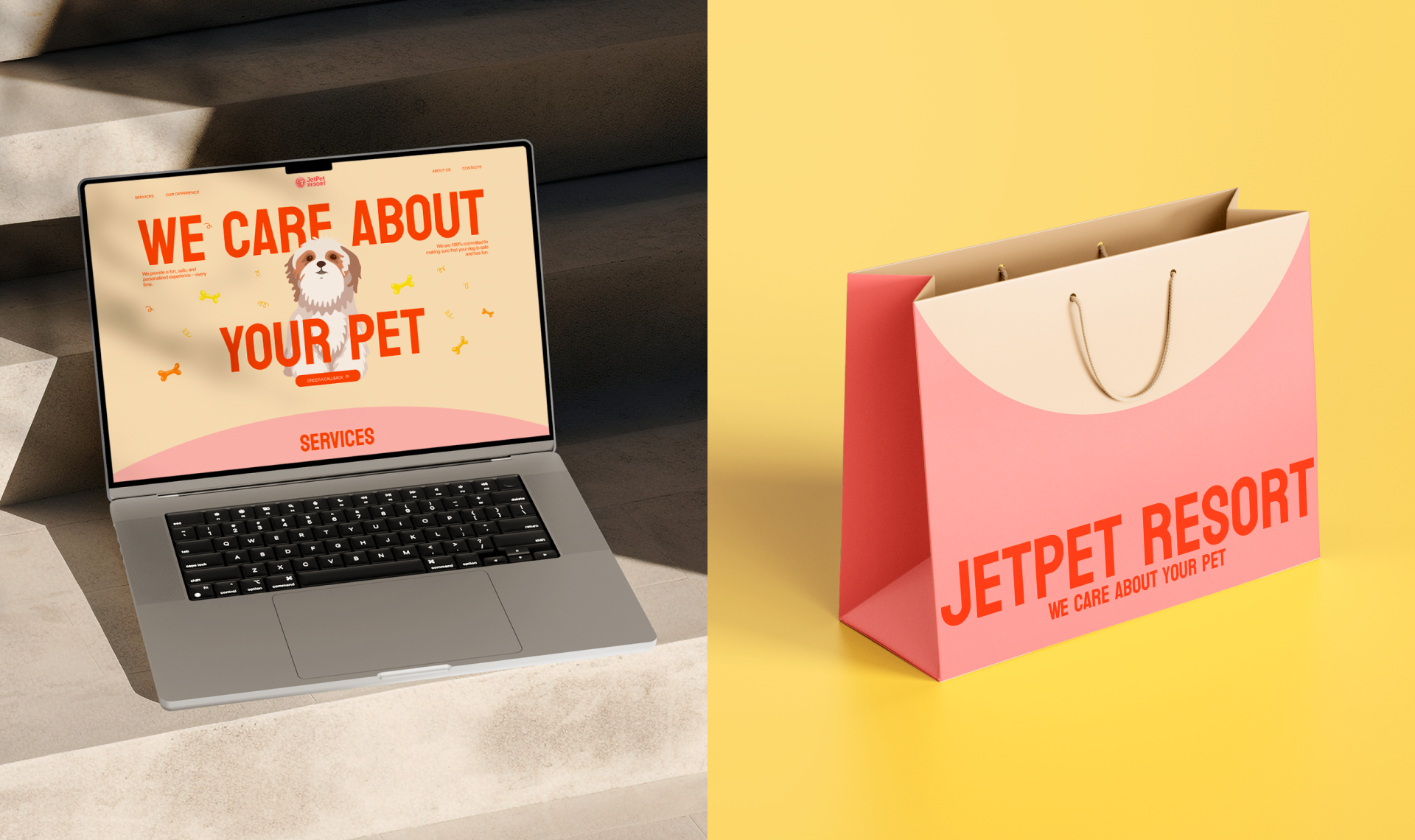 JetPet Resort | Landing page — Изображение №4 — Интерфейсы на Dprofile