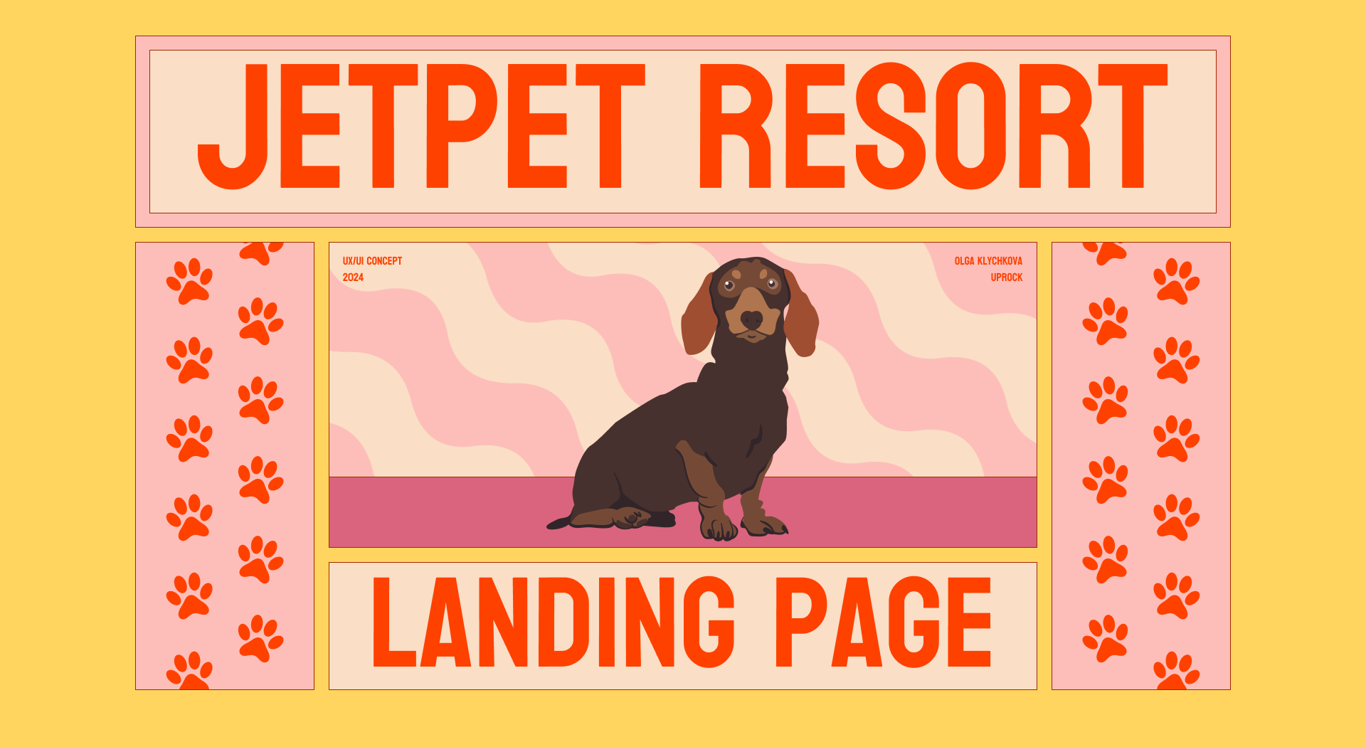 JetPet Resort | Landing page — Изображение №1 — Интерфейсы на Dprofile