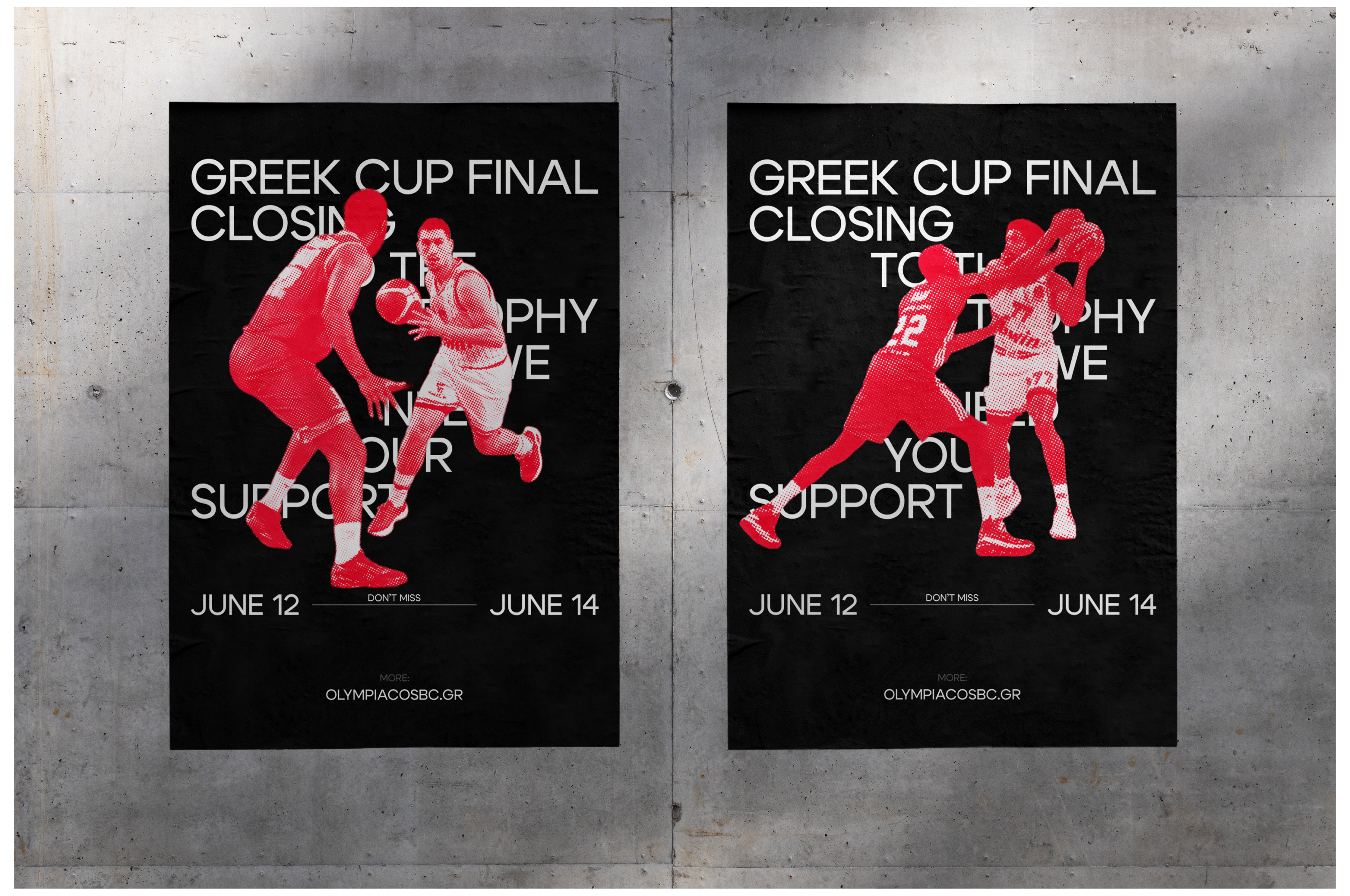 BC Olympiacos | Corporate website — Изображение №5 — Интерфейсы, Брендинг на Dprofile