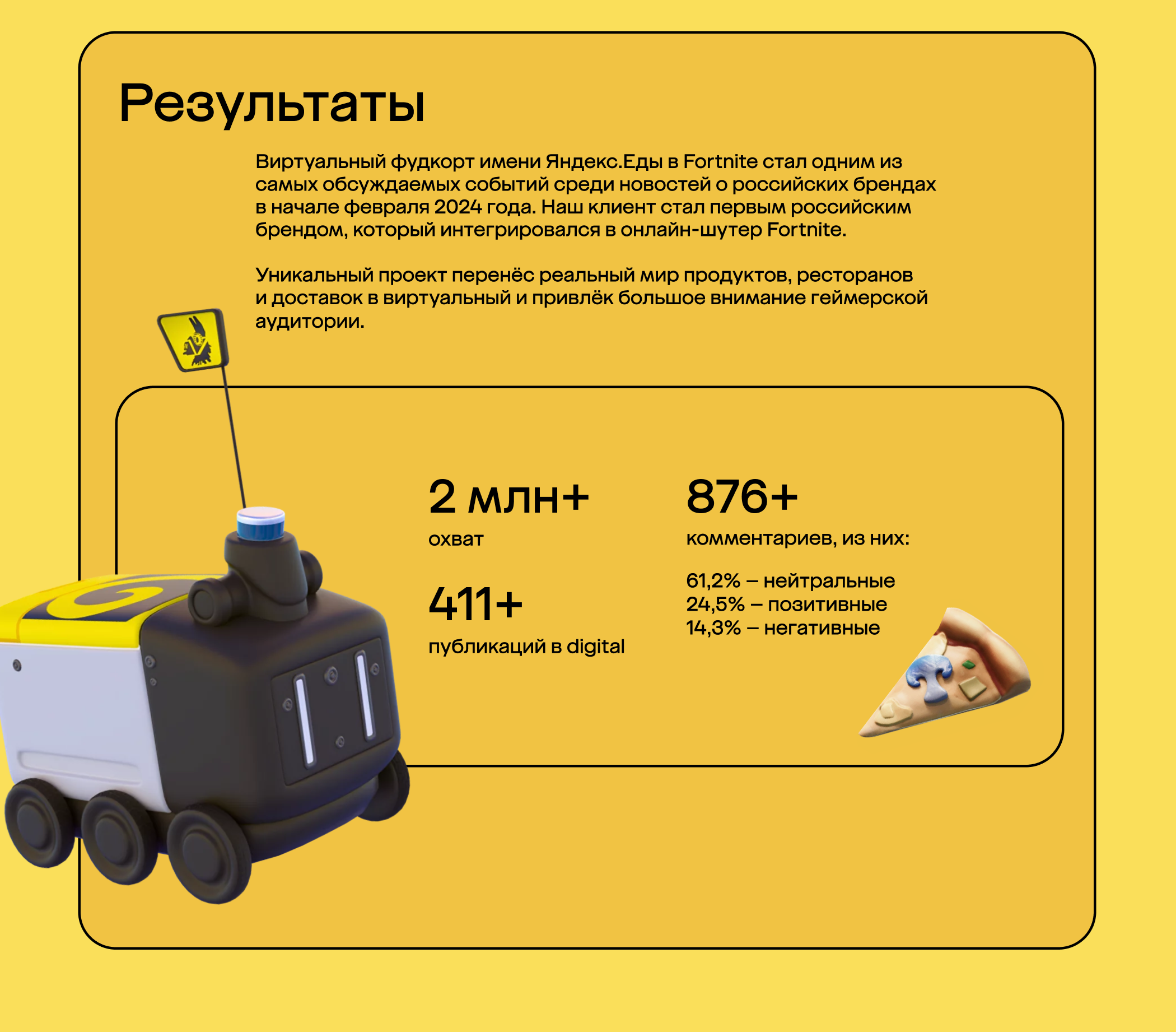 Яндекс Еда в Fortnite: фудкорт теперь виртуальный — Изображение №7 — 3D, Маркетинг на Dprofile