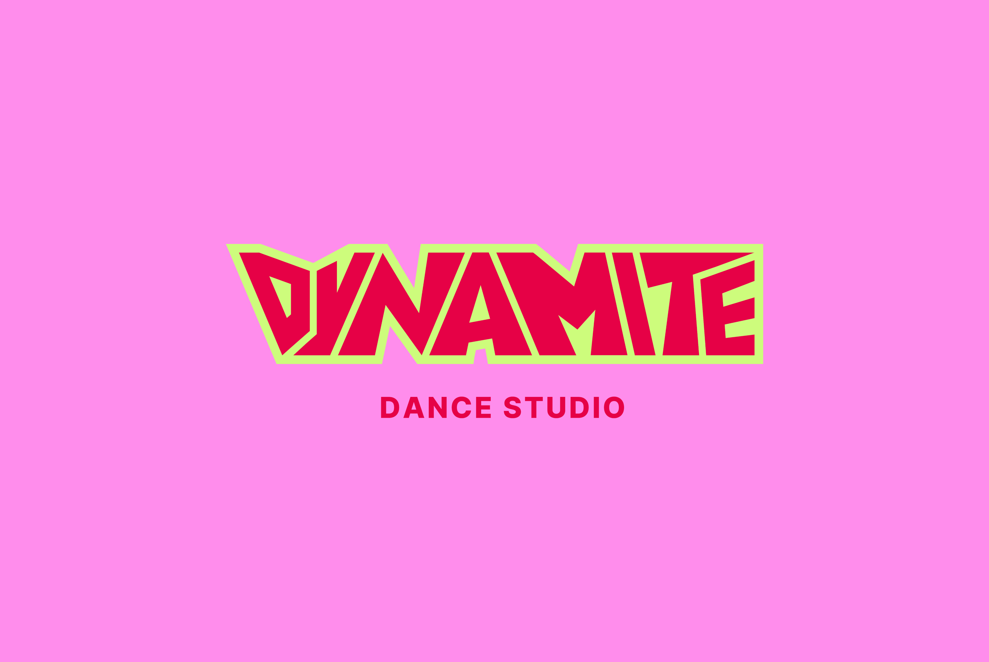 DYNAMITE | фирменный стиль для студии танцев — Изображение №1 — Брендинг, Графика на Dprofile