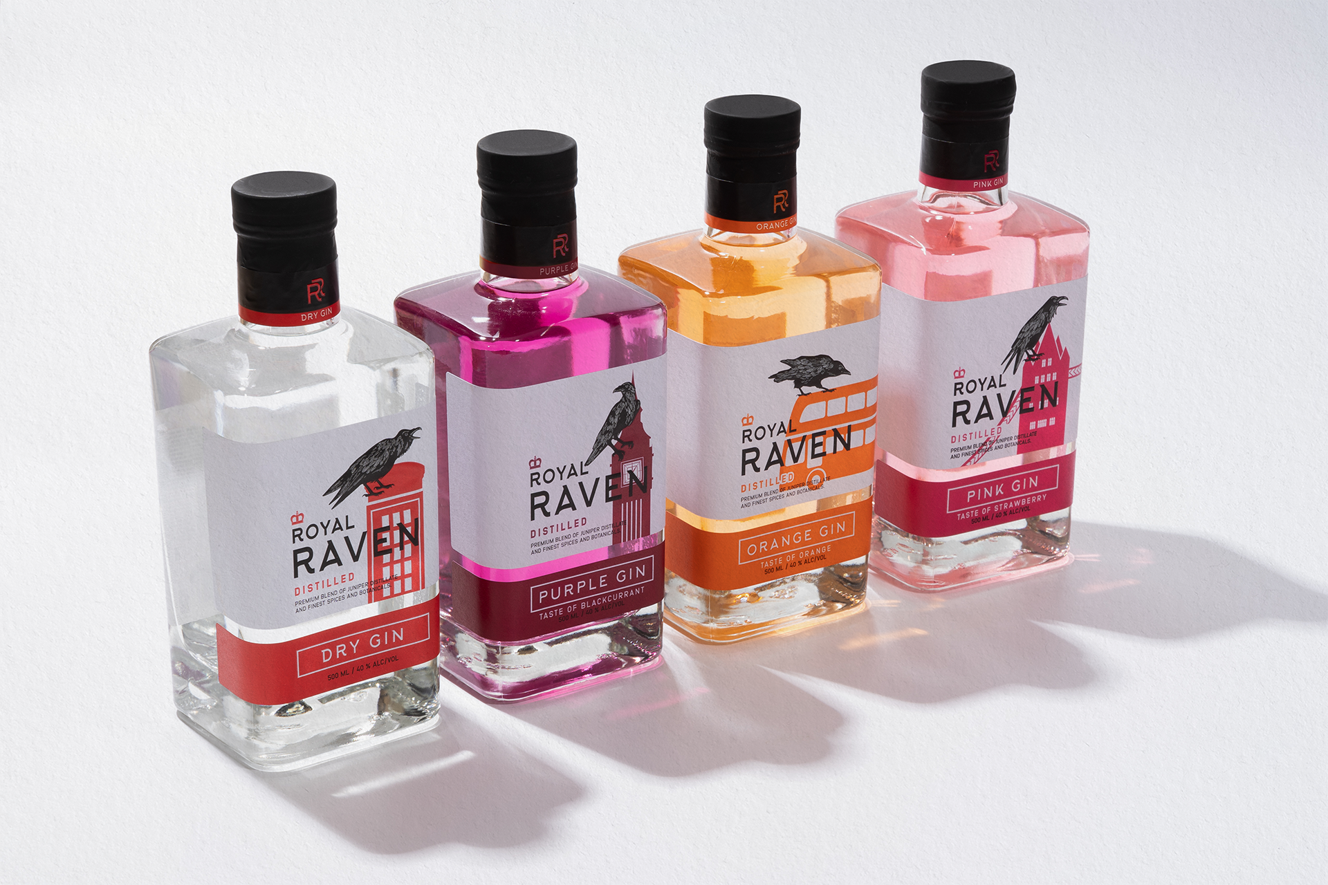 Дизайн линейки джинов Royal Raven — Изображение №5 — Брендинг, Иллюстрация на Dprofile