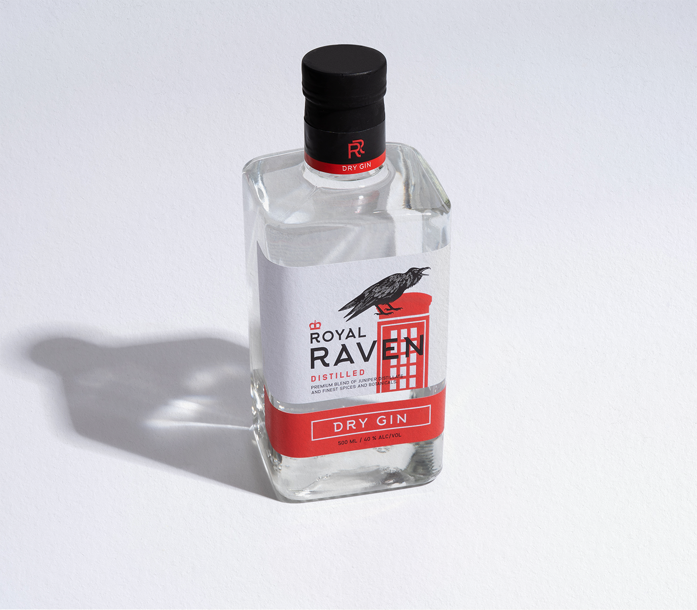 Дизайн линейки джинов Royal Raven — Изображение №1 — Брендинг, Иллюстрация на Dprofile