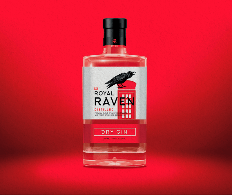 Дизайн линейки джинов Royal Raven — Изображение №3 — Брендинг, Иллюстрация на Dprofile