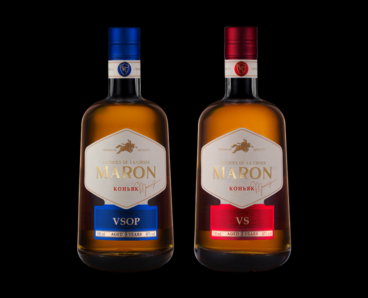 Дизайн коньяка "JACQUES DE LA CROIX MARON" — Брендинг, Графика на Dprofile