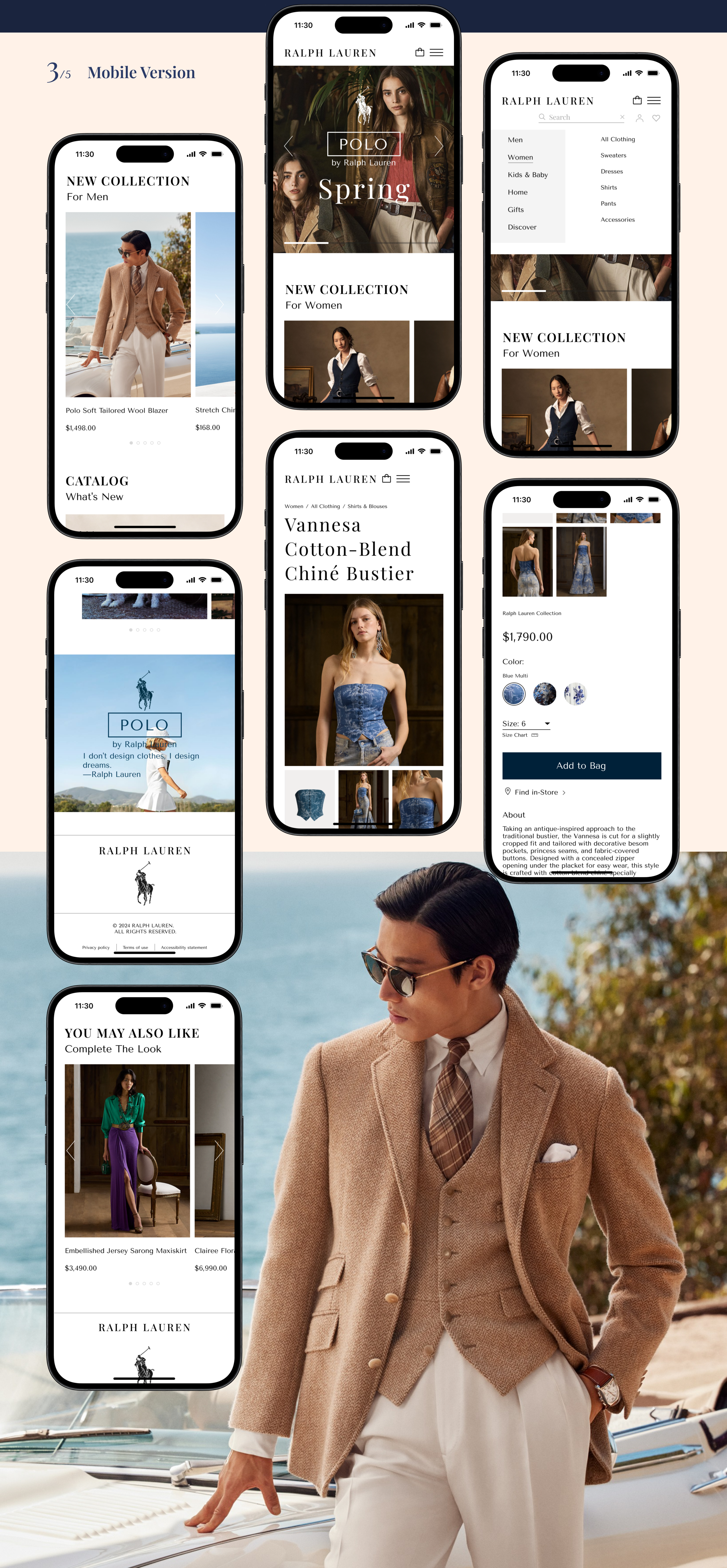 POLO Ralph Lauren Redesign — Изображение №3 — Интерфейсы на Dprofile