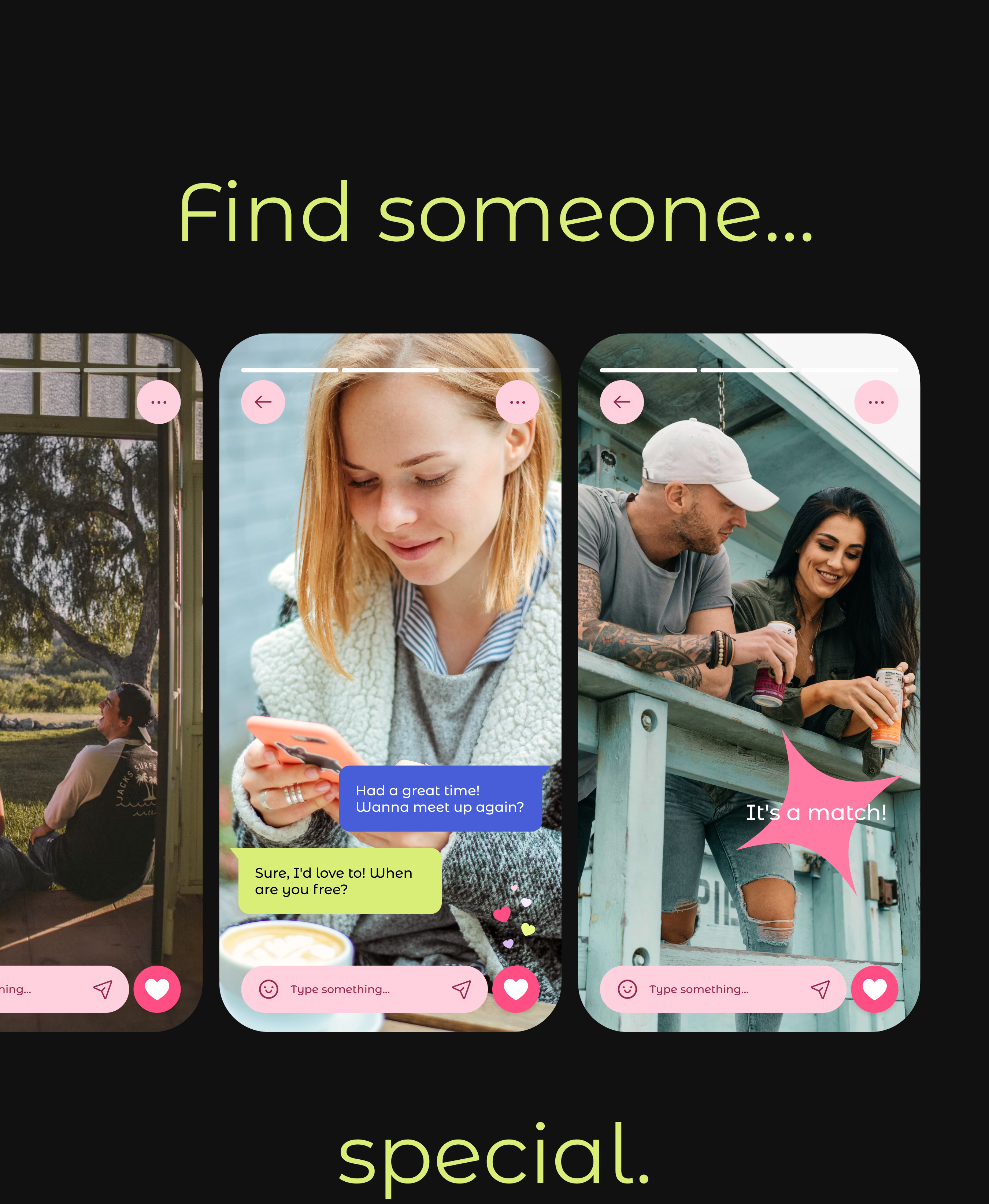 Meets – Dating Mobile App — Изображение №3 — Интерфейсы, Брендинг на Dprofile