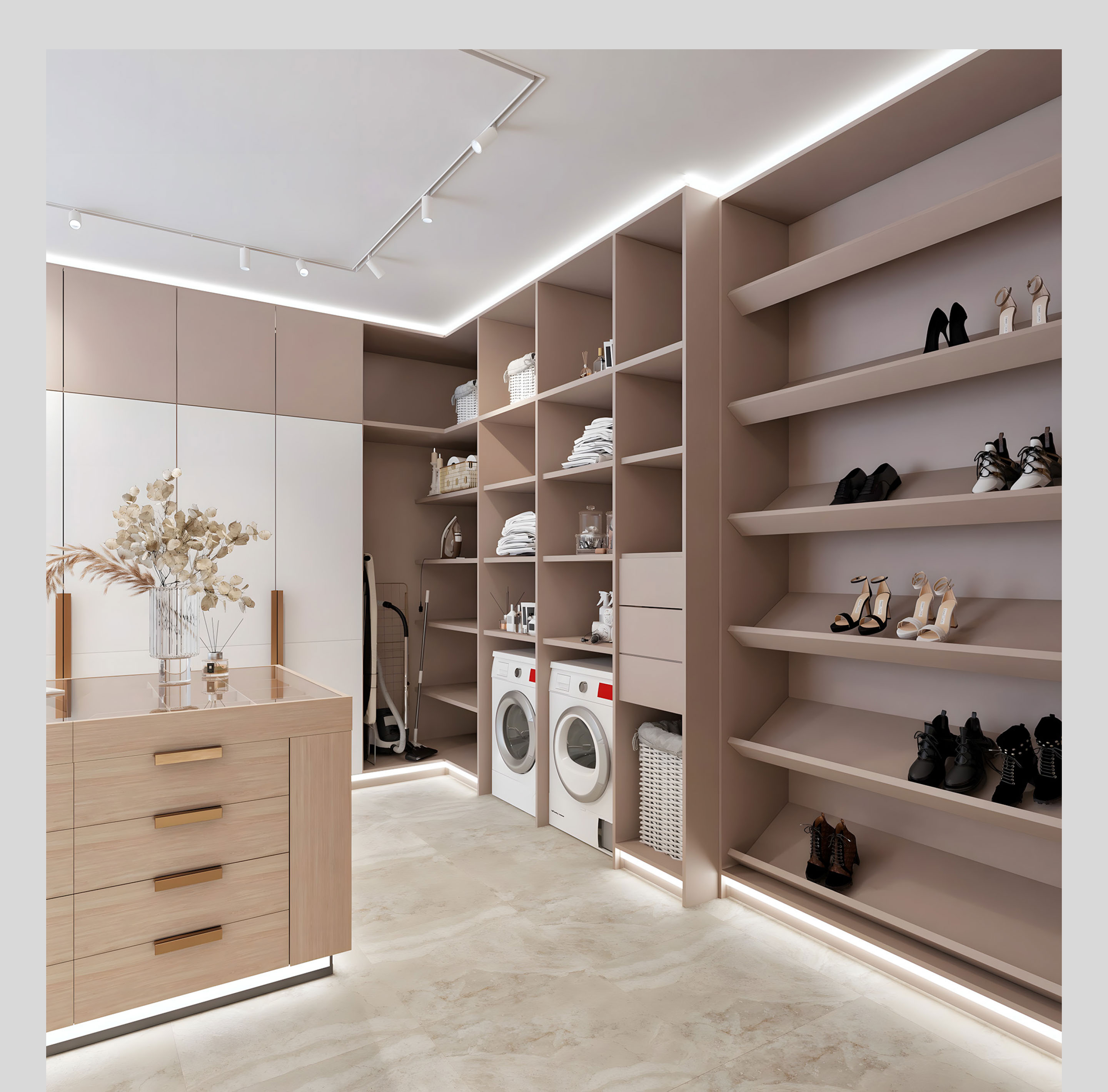 Двухэтажный жилой дом — Изображение №9 — 3D на Dprofile