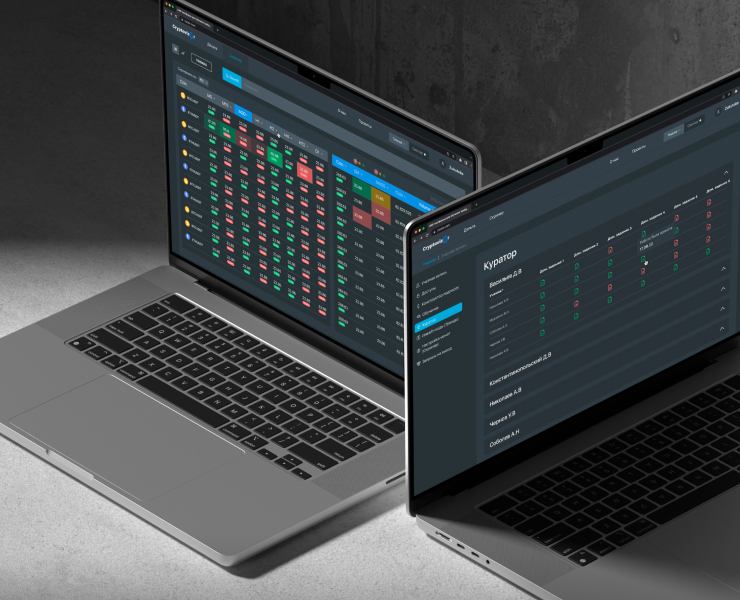 LMS-платформа для обучения — Интерфейсы на Dprofile