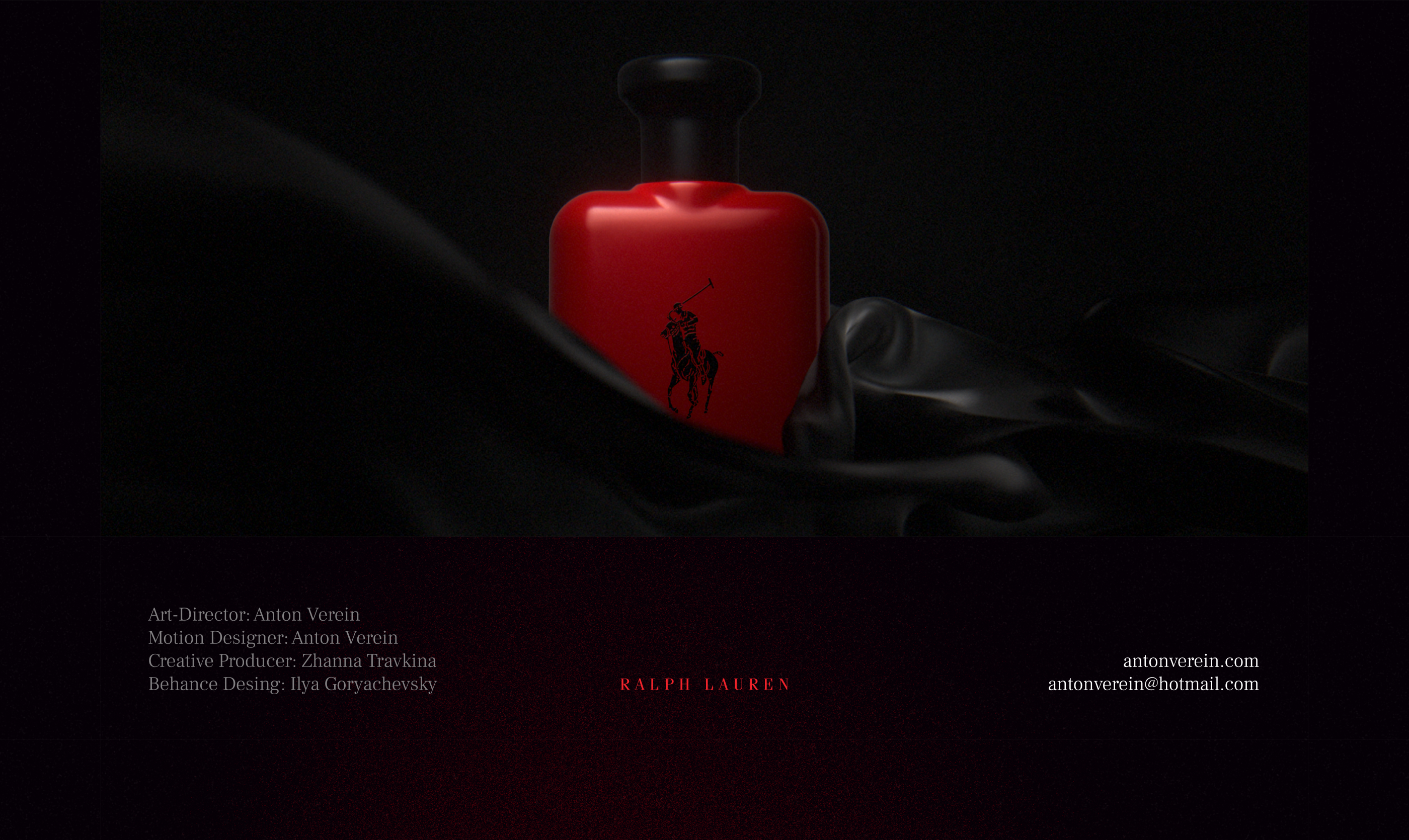 Ralph Lauren POLO | Full CG — Изображение №12 — 3D, Анимация на Dprofile