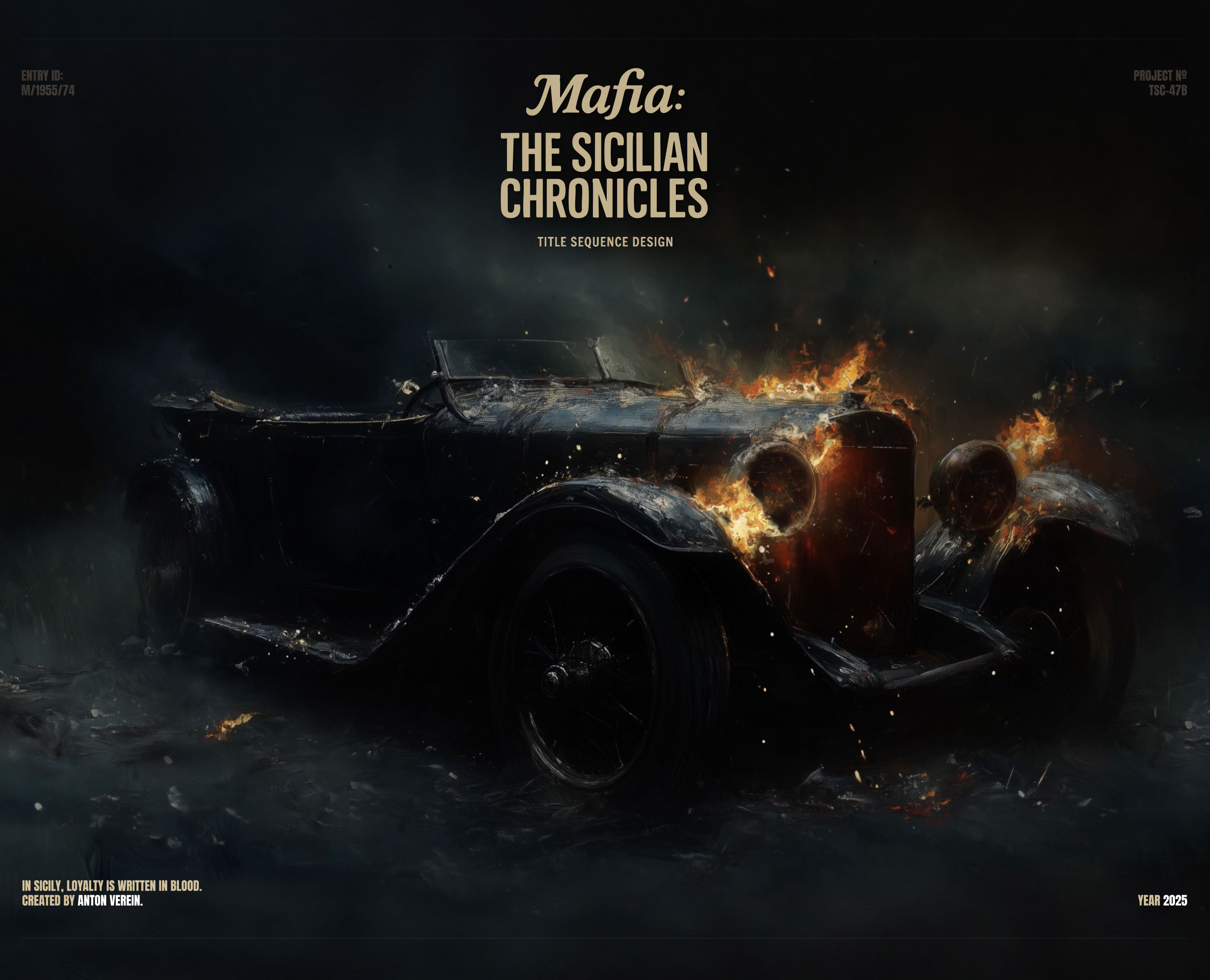 Mafia: The Sicilian Chronicles — Изображение №1 — 3D, Анимация на Dprofile