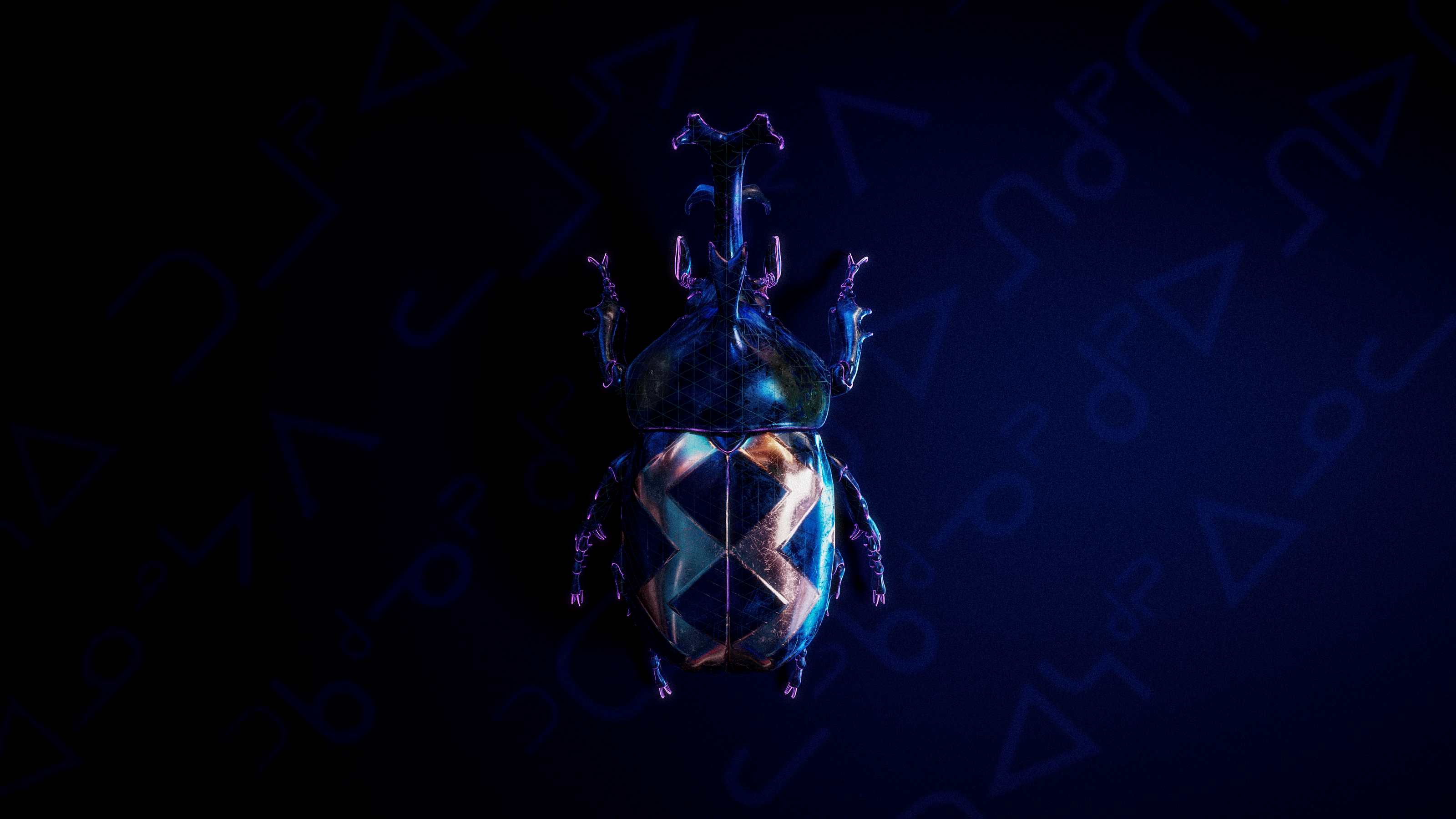 BlueBeetlemania | R&D | Full CG — Изображение №2 — Иллюстрация, 3D на Dprofile