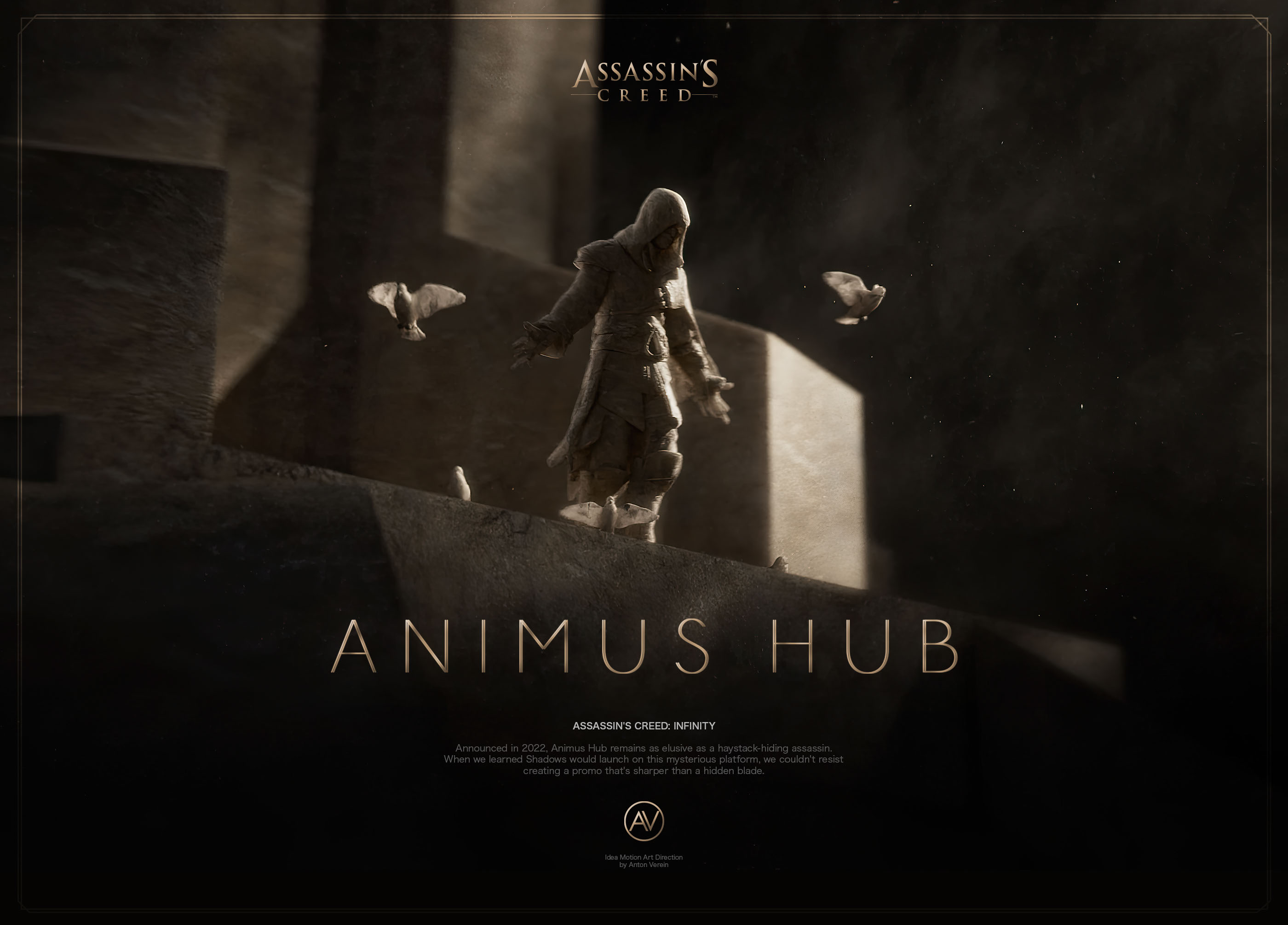 Assassin's Creed - Animus Hub | Title sequence — Изображение №1 — 3D, Анимация на Dprofile