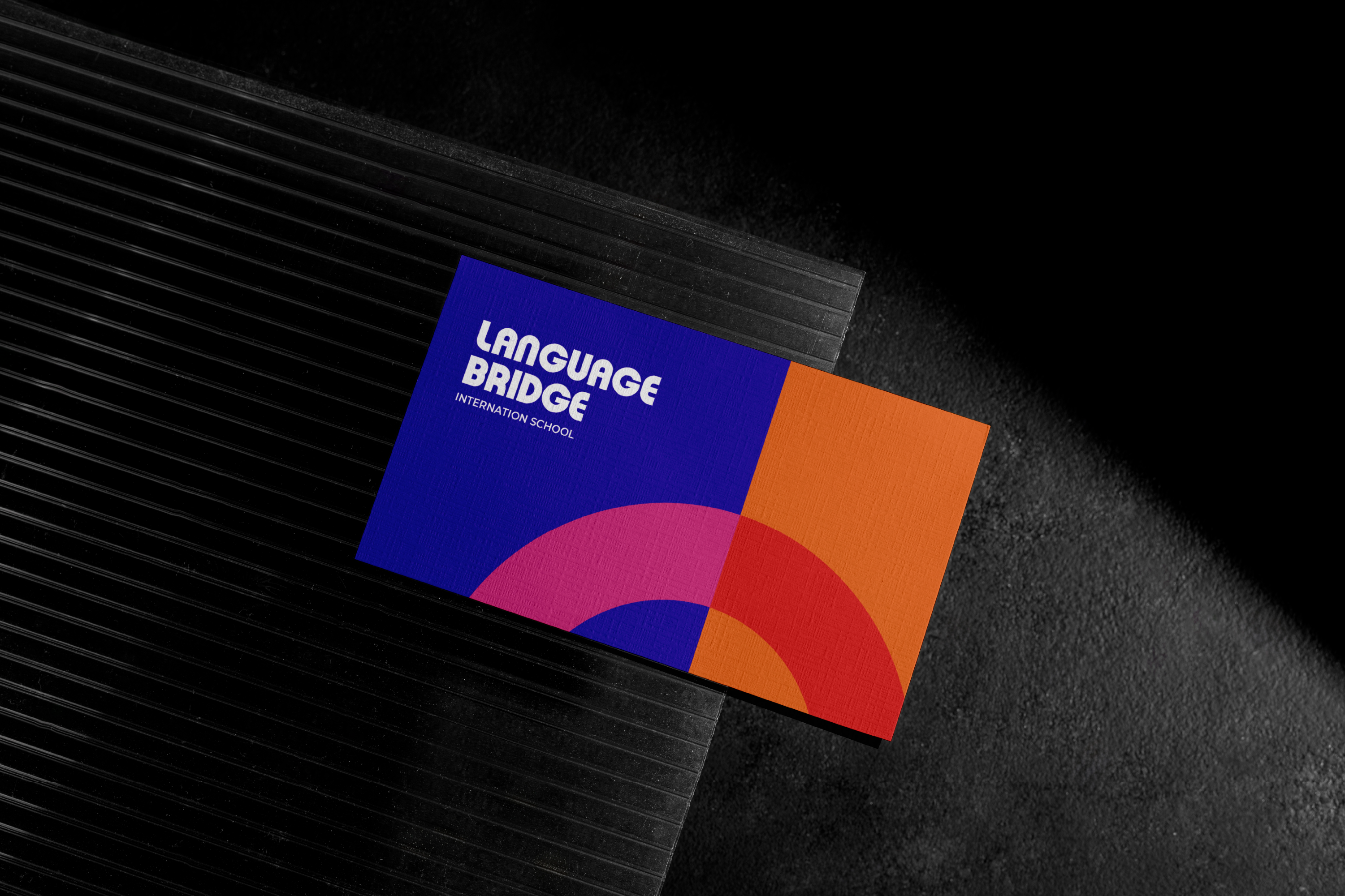 LANGUAGE BRIDGE school /Brand Identity /Фирменный стиль — Изображение №5 — Брендинг, Графика на Dprofile