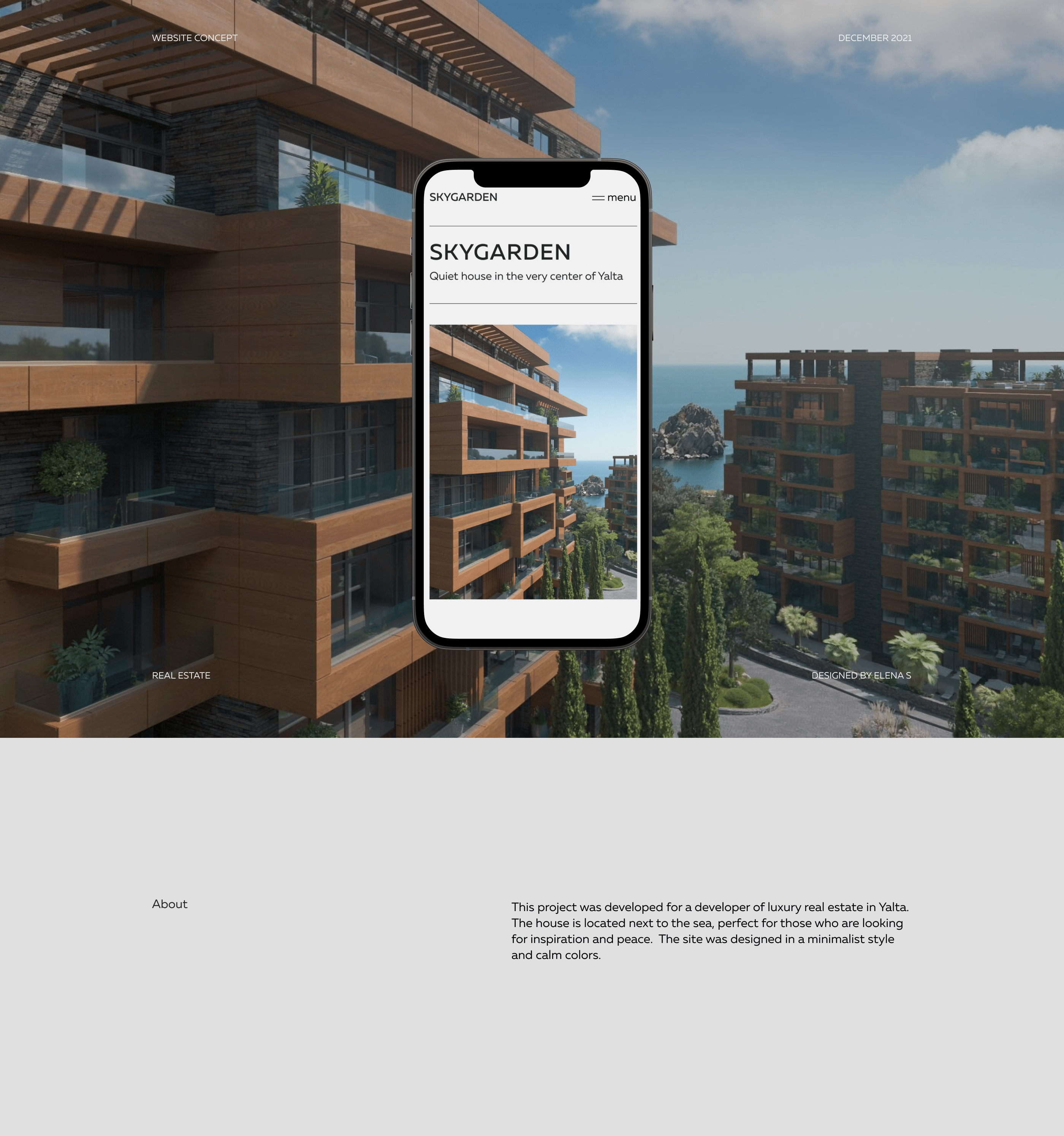 Skygarden real estate (website) — Изображение №1 — Интерфейсы на Dprofile