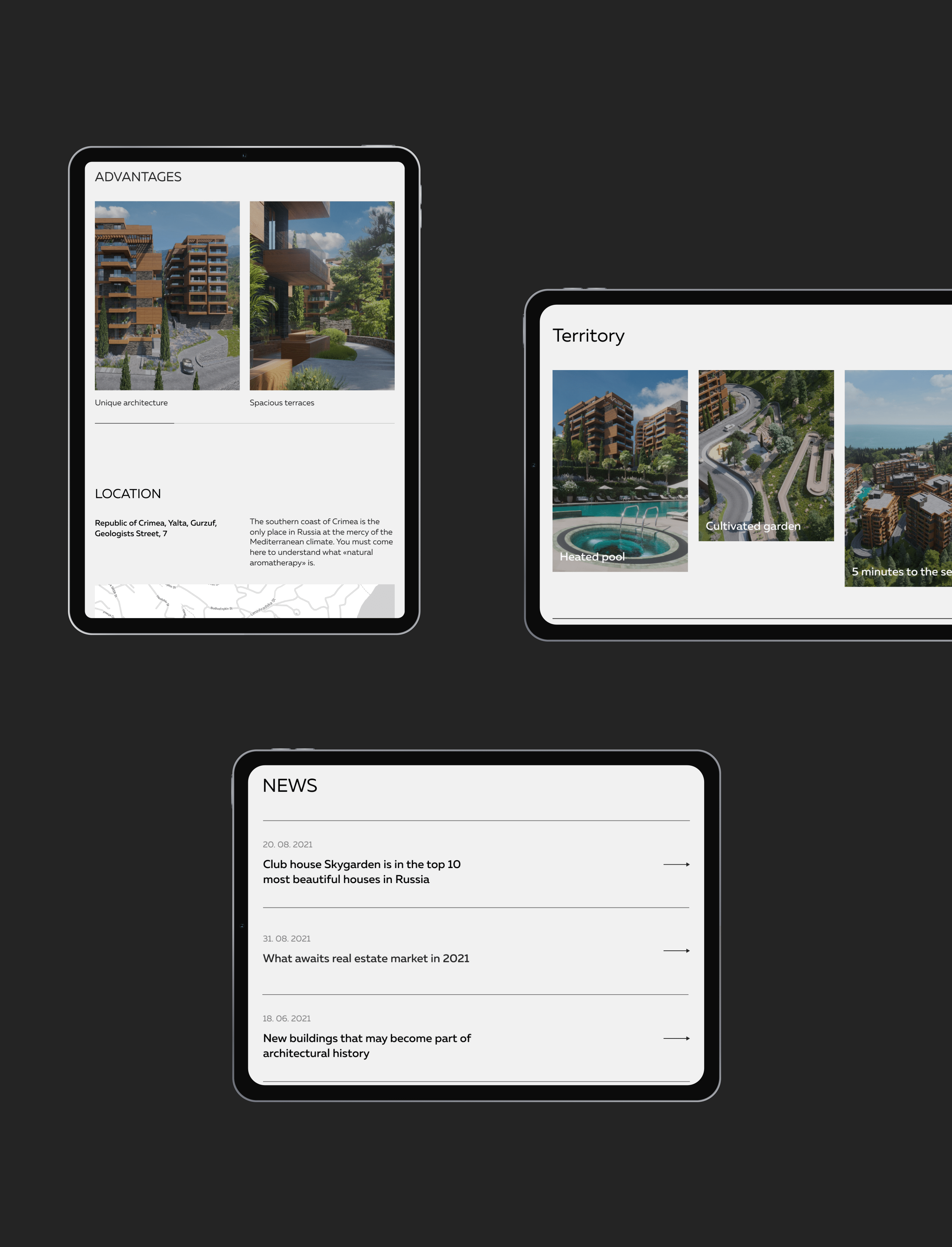 Skygarden real estate (website) — Изображение №6 — Интерфейсы на Dprofile