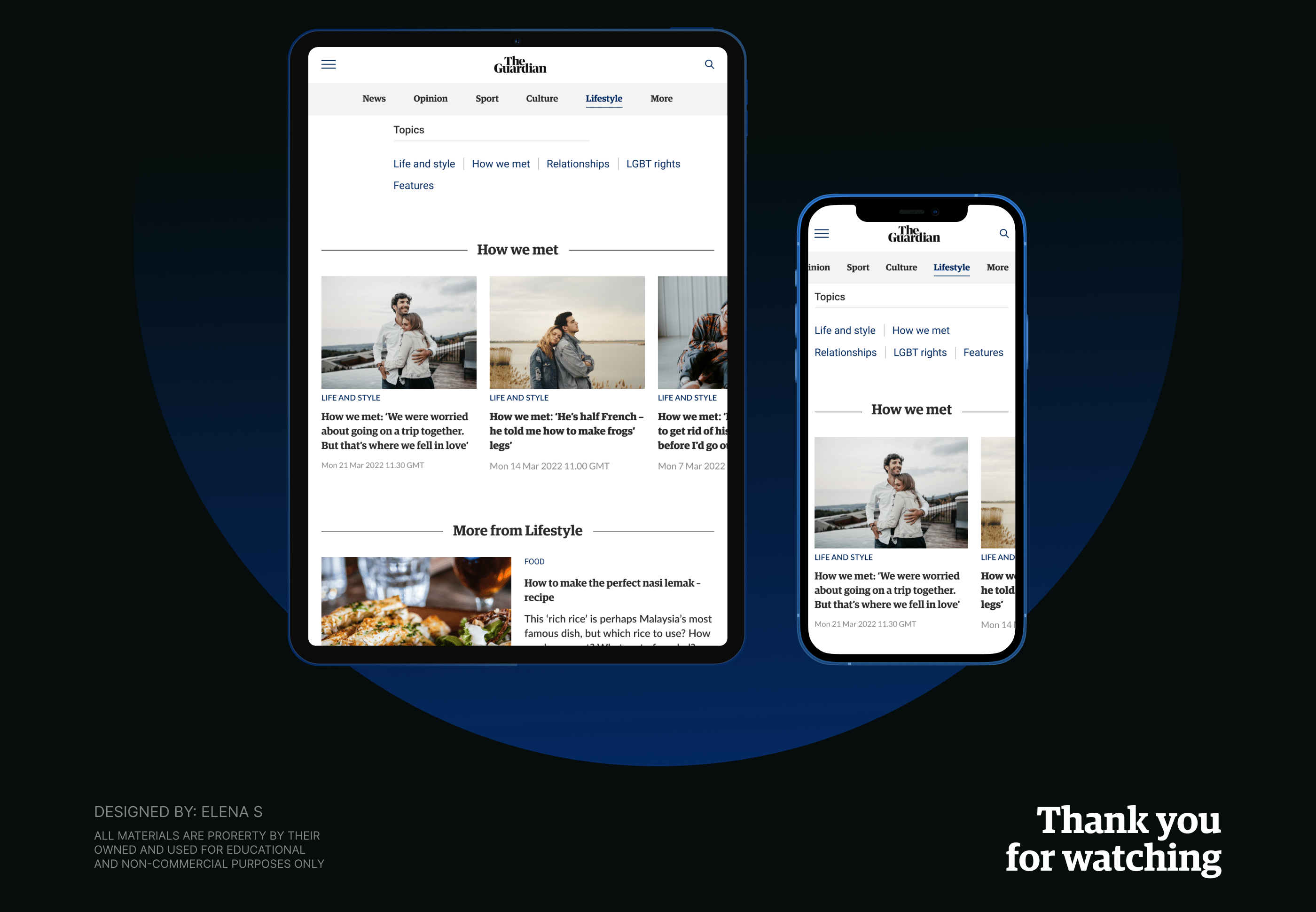 The Guardian News — Изображение №10 — Интерфейсы на Dprofile