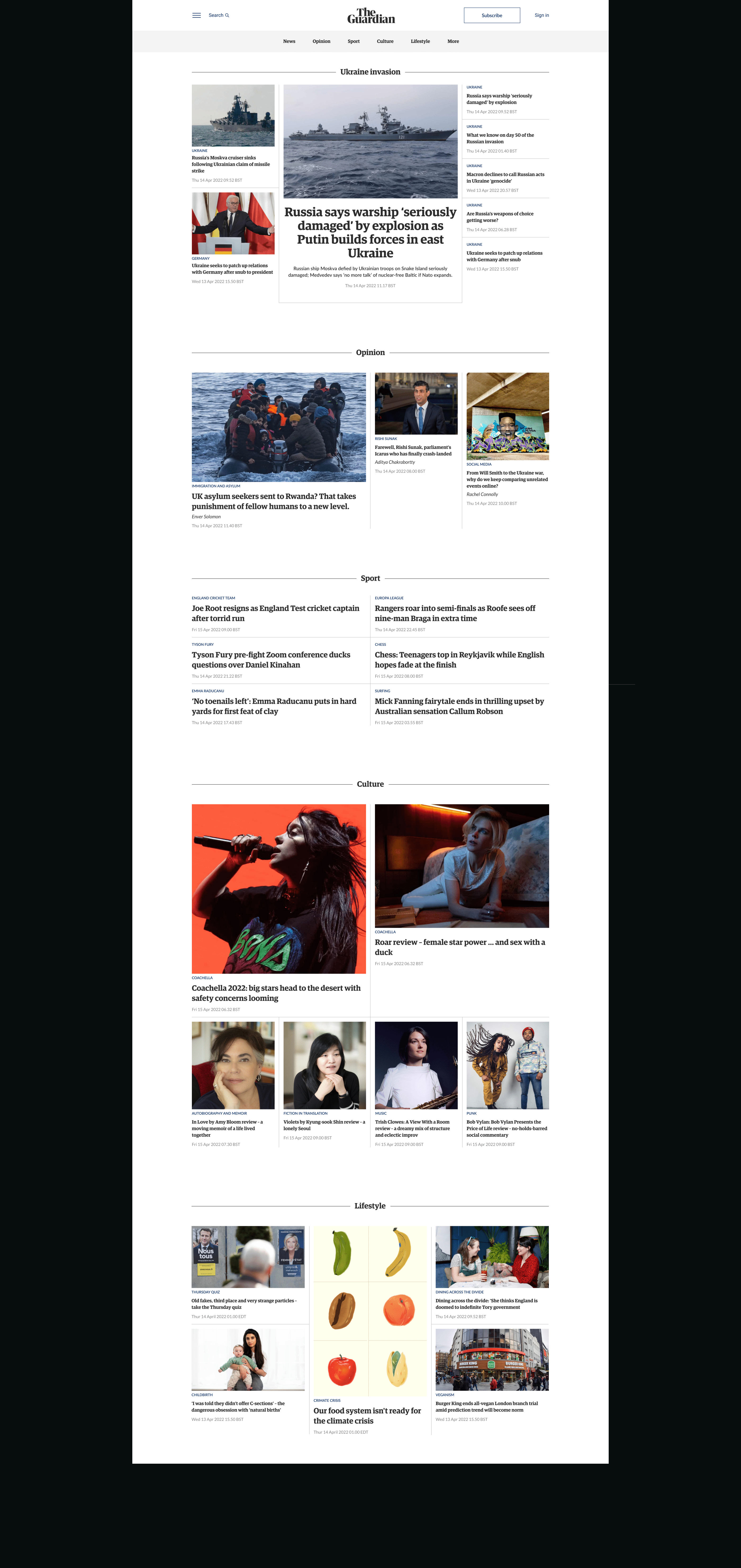 The Guardian News — Изображение №3 — Интерфейсы на Dprofile