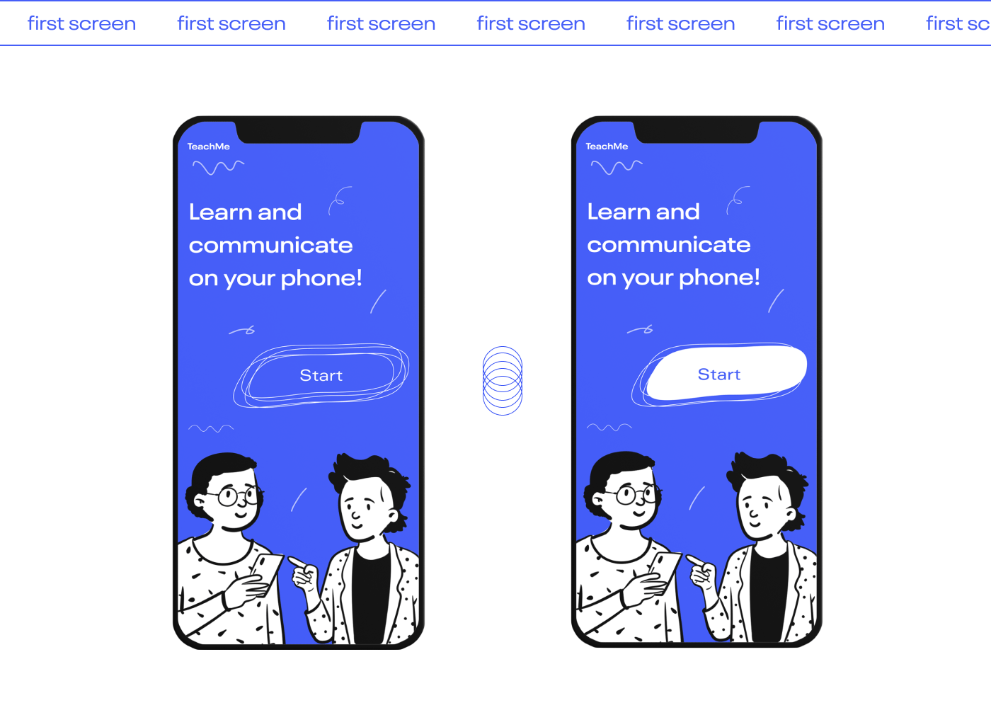 Mobile app "Teach me!" (2021) — Изображение №3 — Интерфейсы на Dprofile