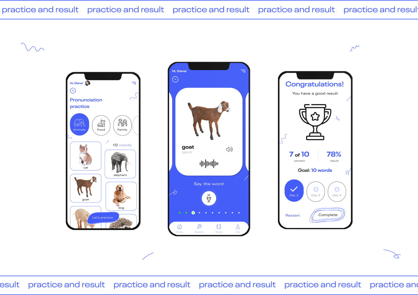 Mobile app "Teach me!" (2021) — Изображение №7 — Интерфейсы на Dprofile