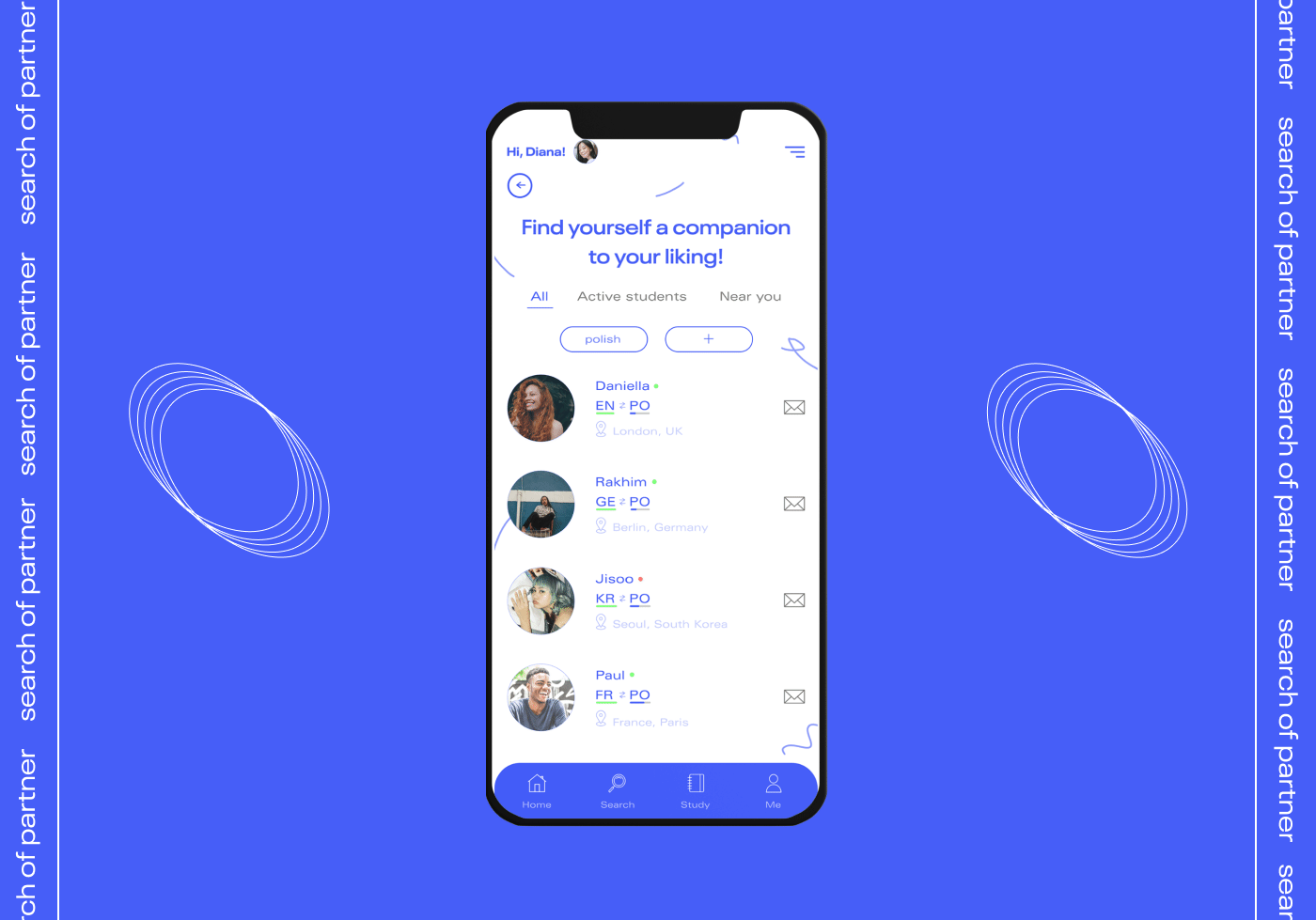 Mobile app "Teach me!" (2021) — Изображение №6 — Интерфейсы на Dprofile