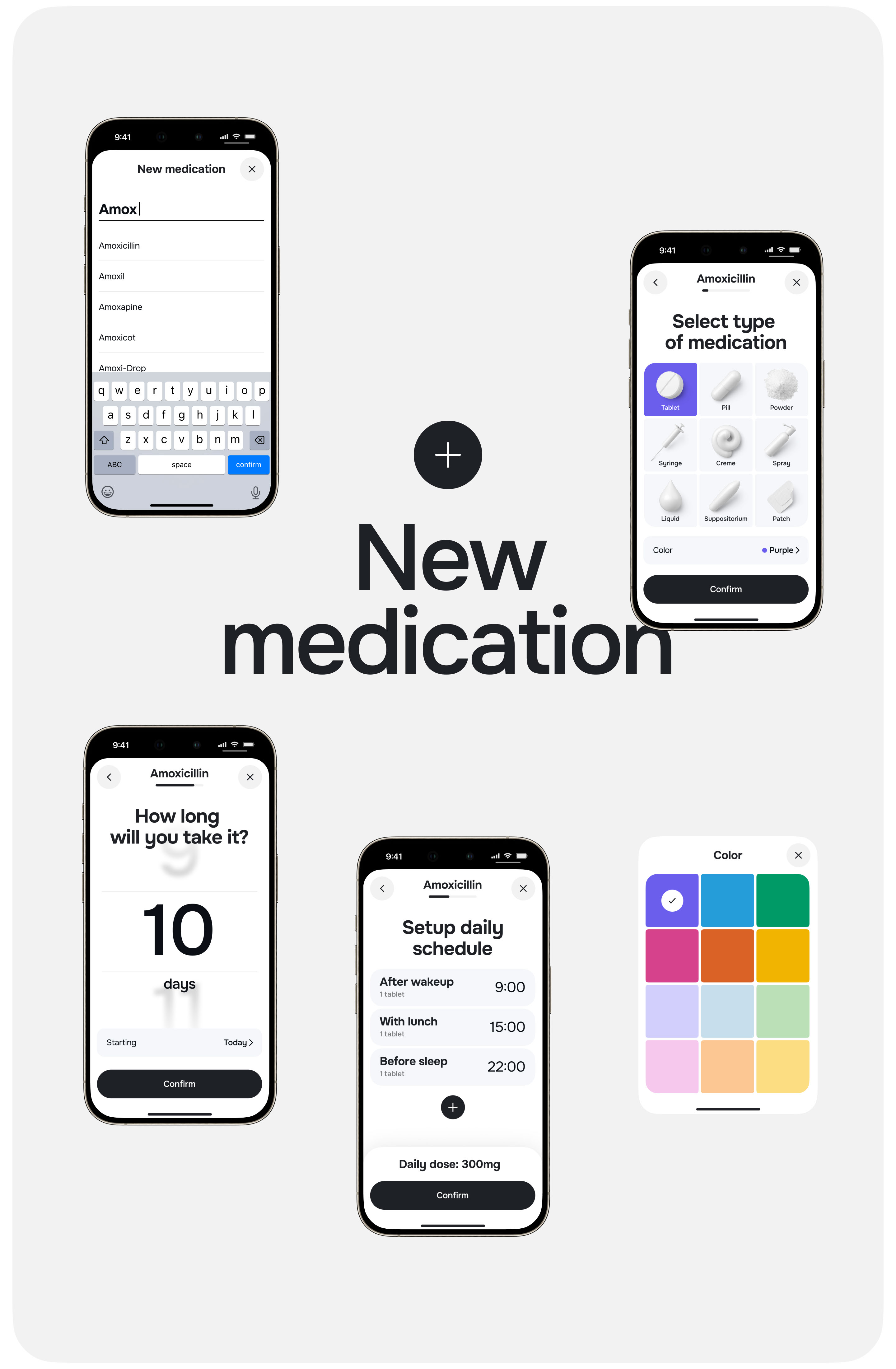 Pillz — medication management app — Изображение №7 — Интерфейсы, Анимация на Dprofile