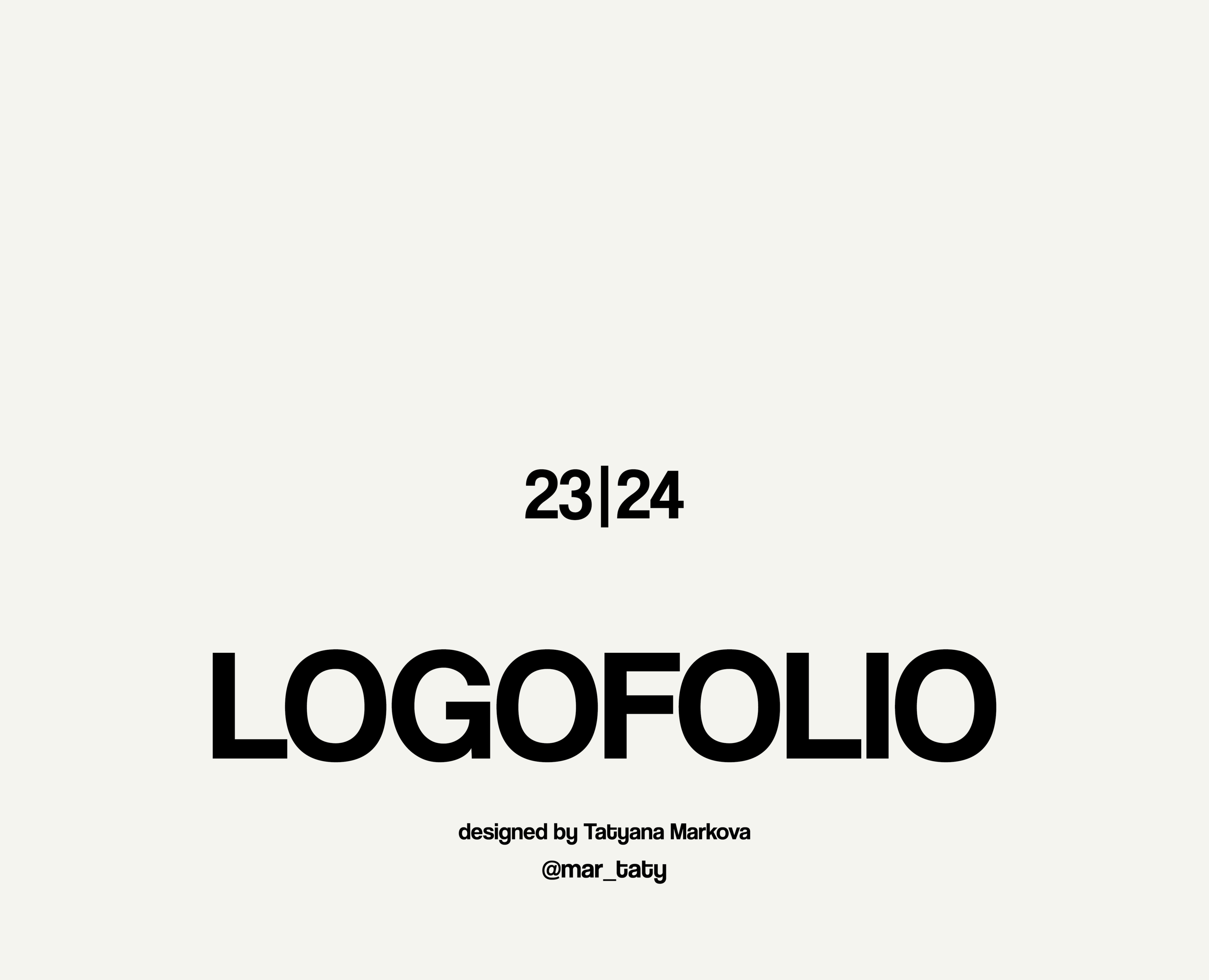 Logofolio 23|24 — Брендинг, Графика на Dprofile