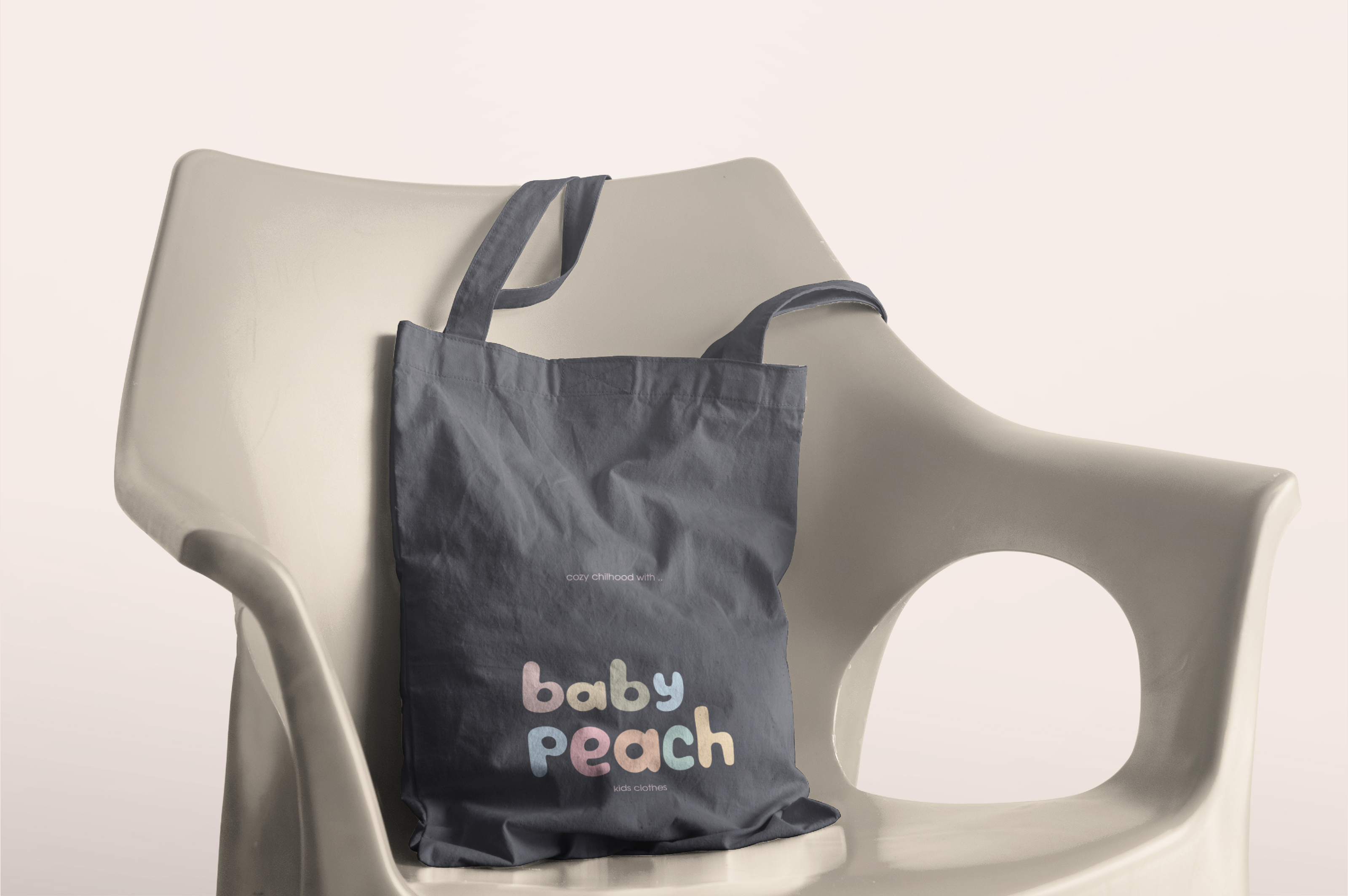 baby peach | identity for a children's clothing brand — Изображение №11 — Брендинг, Графика на Dprofile