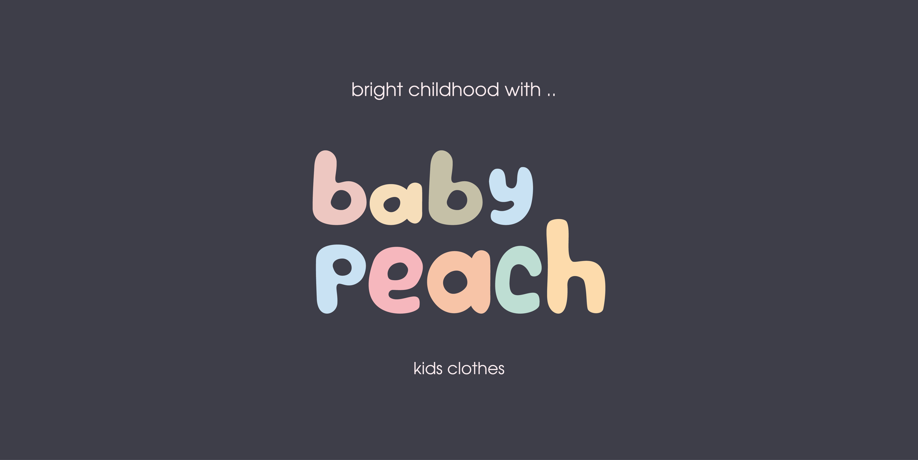 baby peach | identity for a children's clothing brand — Изображение №12 — Брендинг, Графика на Dprofile