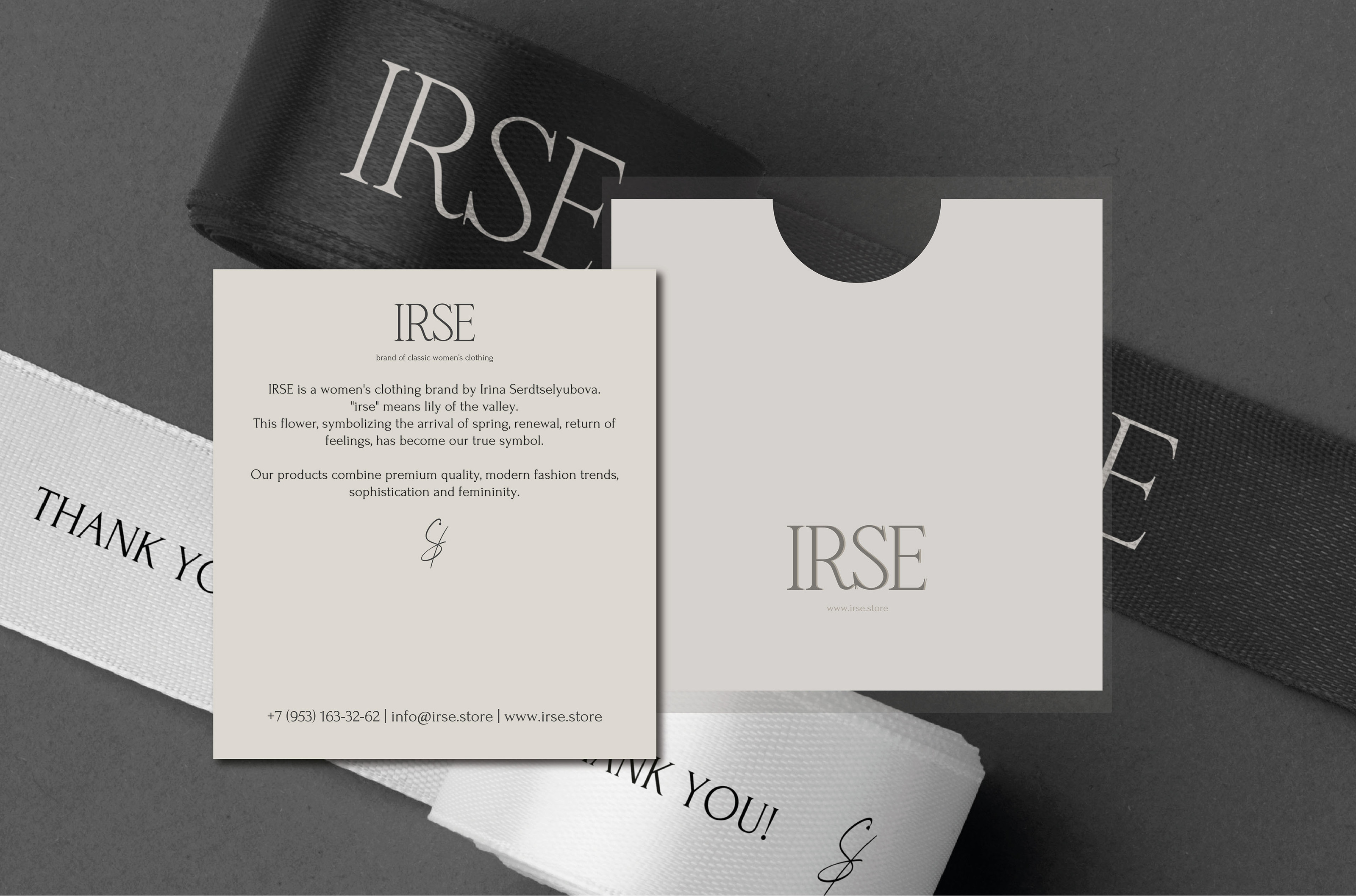 IRSE | women's clothing brand — Изображение №11 — Брендинг, Графика на Dprofile