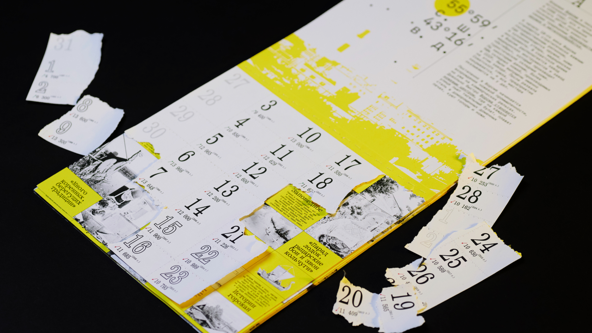 Календарь 2025. Исчезающие. Моногорода Нижегородской области — Изображение №9 — Графика на Dprofile