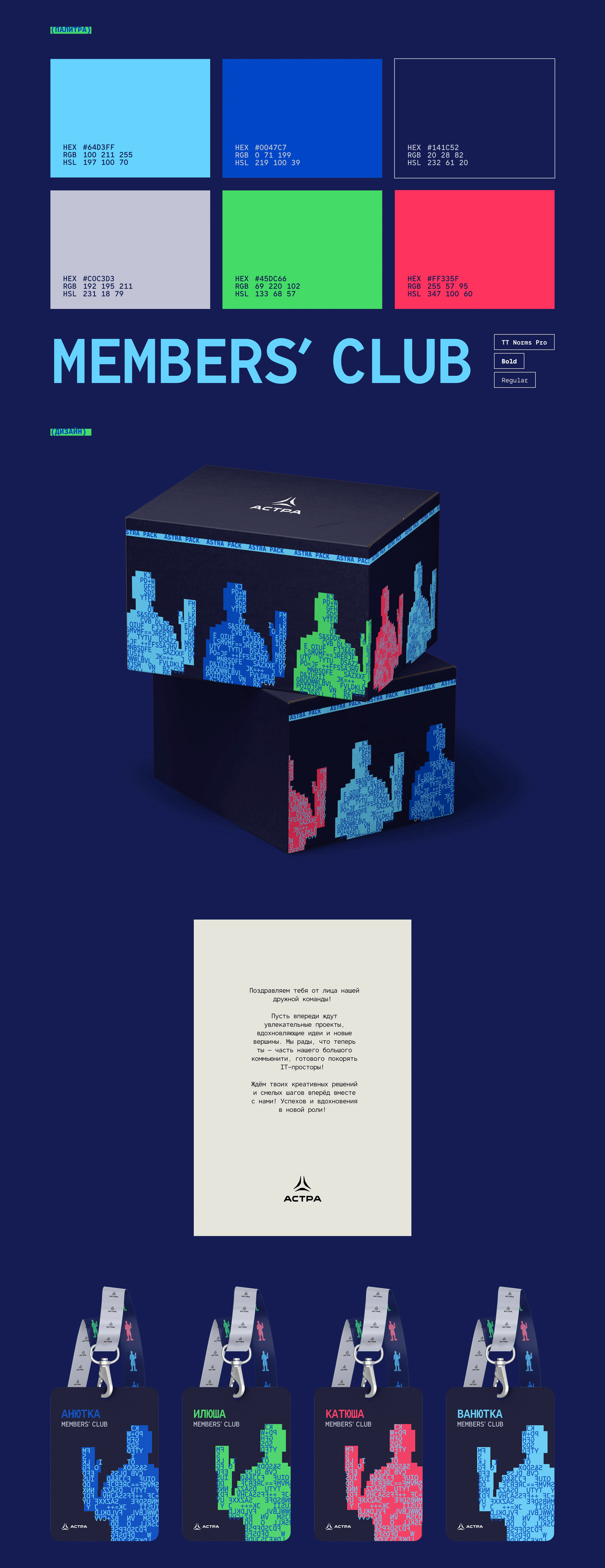 не просто мерч | color_it | welcome pack "astra" — Изображение №2 — Брендинг на Dprofile