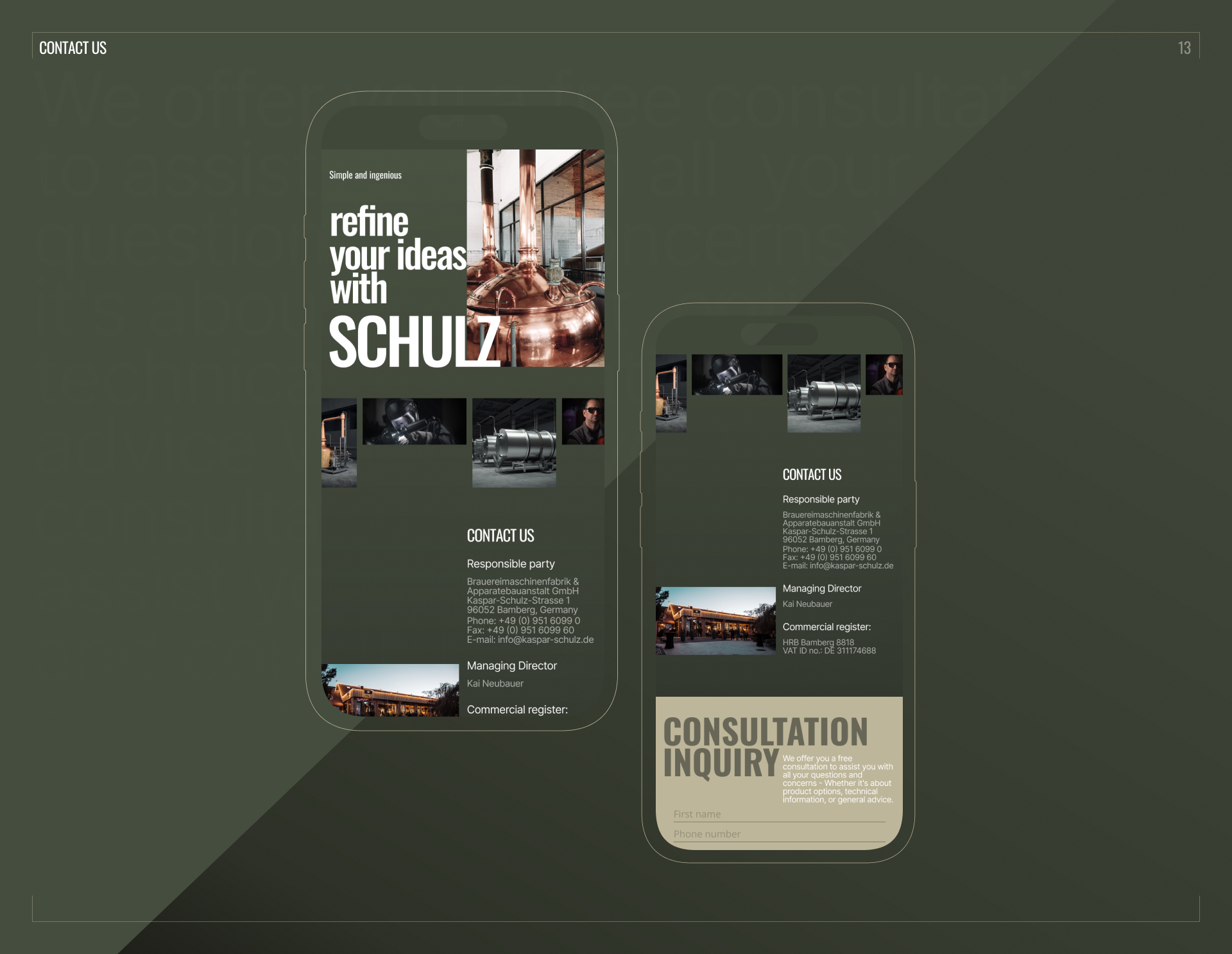 SCHULZ - ux/ui redesign concept — Изображение №12 — Интерфейсы, Брендинг на Dprofile