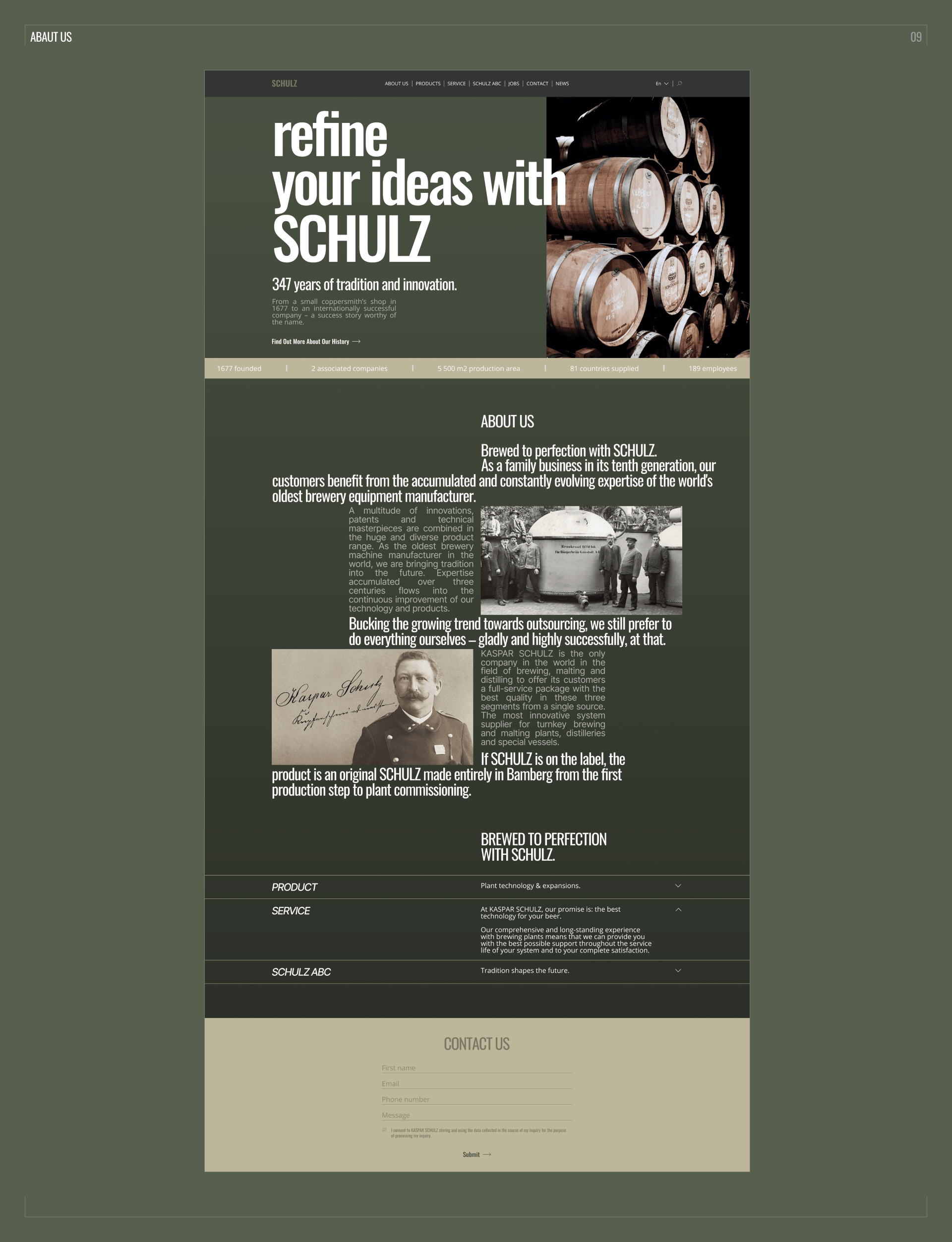 SCHULZ - ux/ui redesign concept — Изображение №9 — Интерфейсы, Брендинг на Dprofile