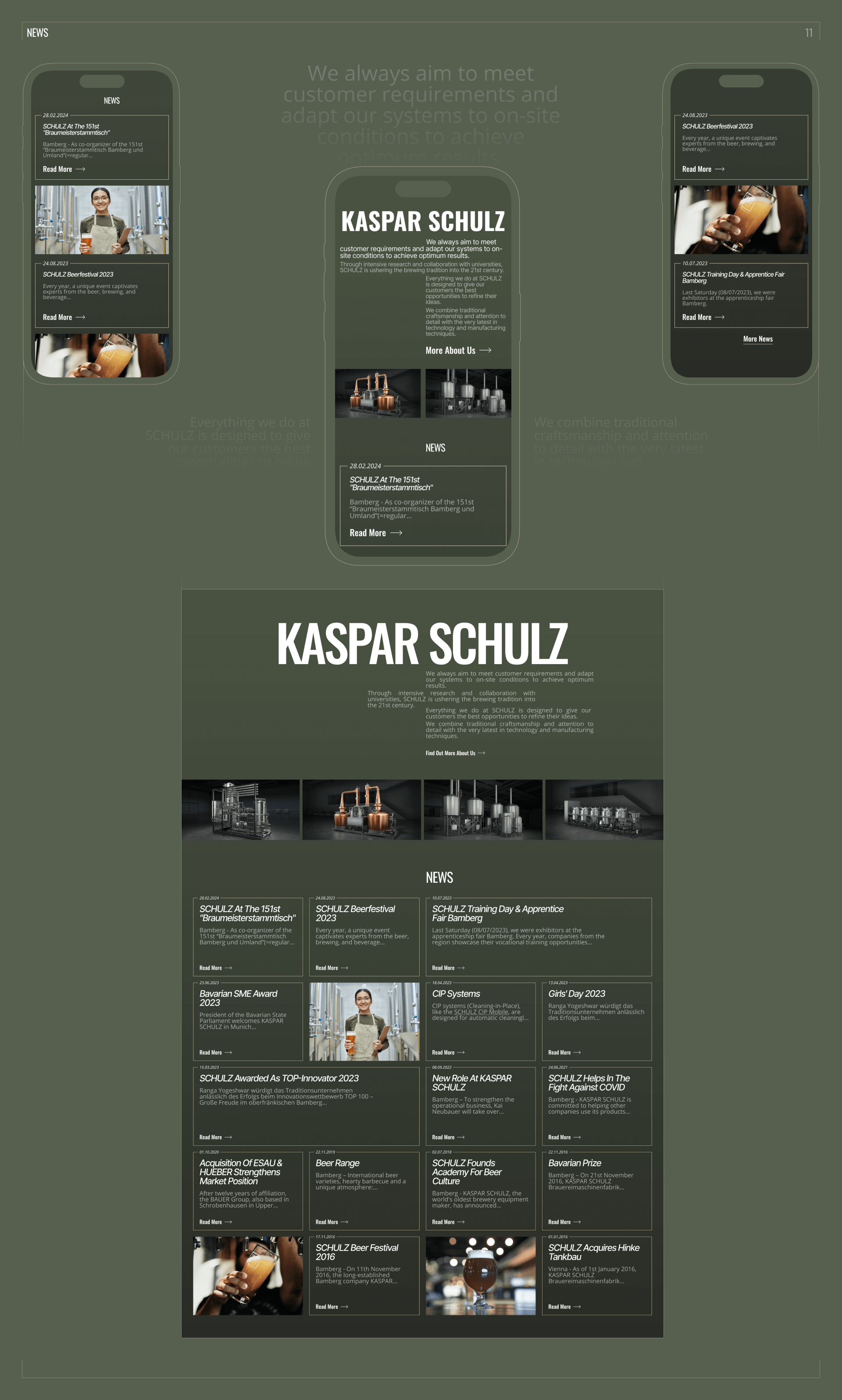 SCHULZ - ux/ui redesign concept — Изображение №11 — Интерфейсы, Брендинг на Dprofile