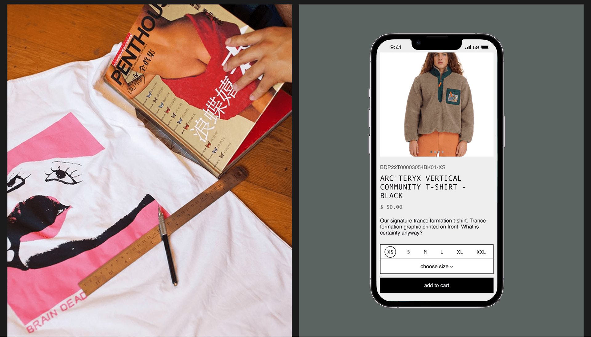 Brain Dead | E-commerce redesign — Изображение №3 — Брендинг, Интерфейсы на Dprofile