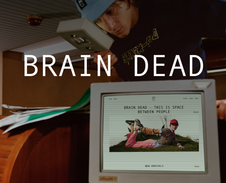 Brain Dead | E-commerce redesign — Интерфейсы, Брендинг на Dprofile