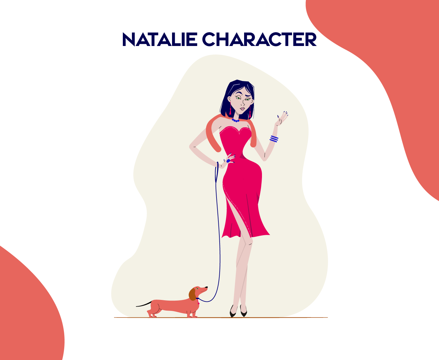 Natalie character — Изображение №1 — Иллюстрация на Dprofile