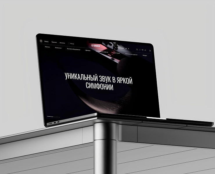 YAMAHA | E-commerce — Интерфейсы, Анимация на Dprofile