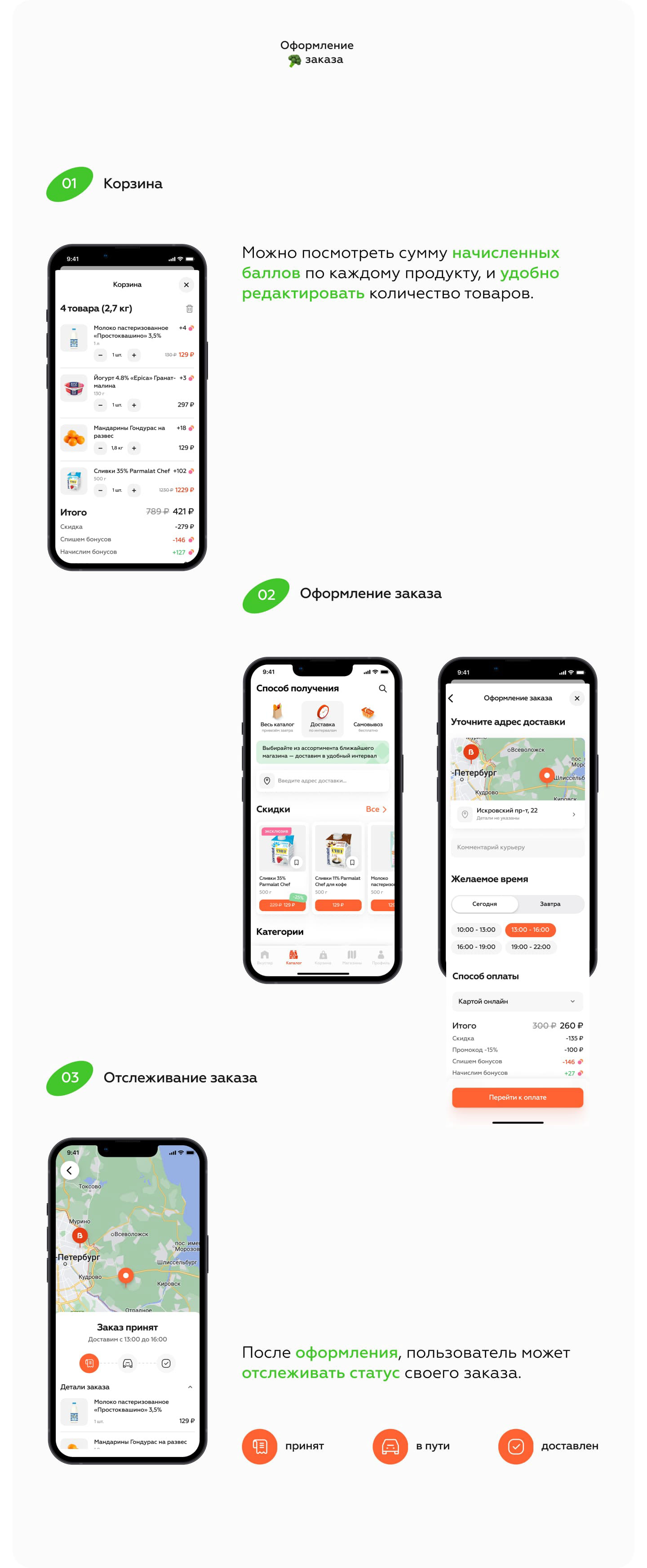Вкустер | Приложение для ритейла — Изображение №15 — Интерфейсы на Dprofile